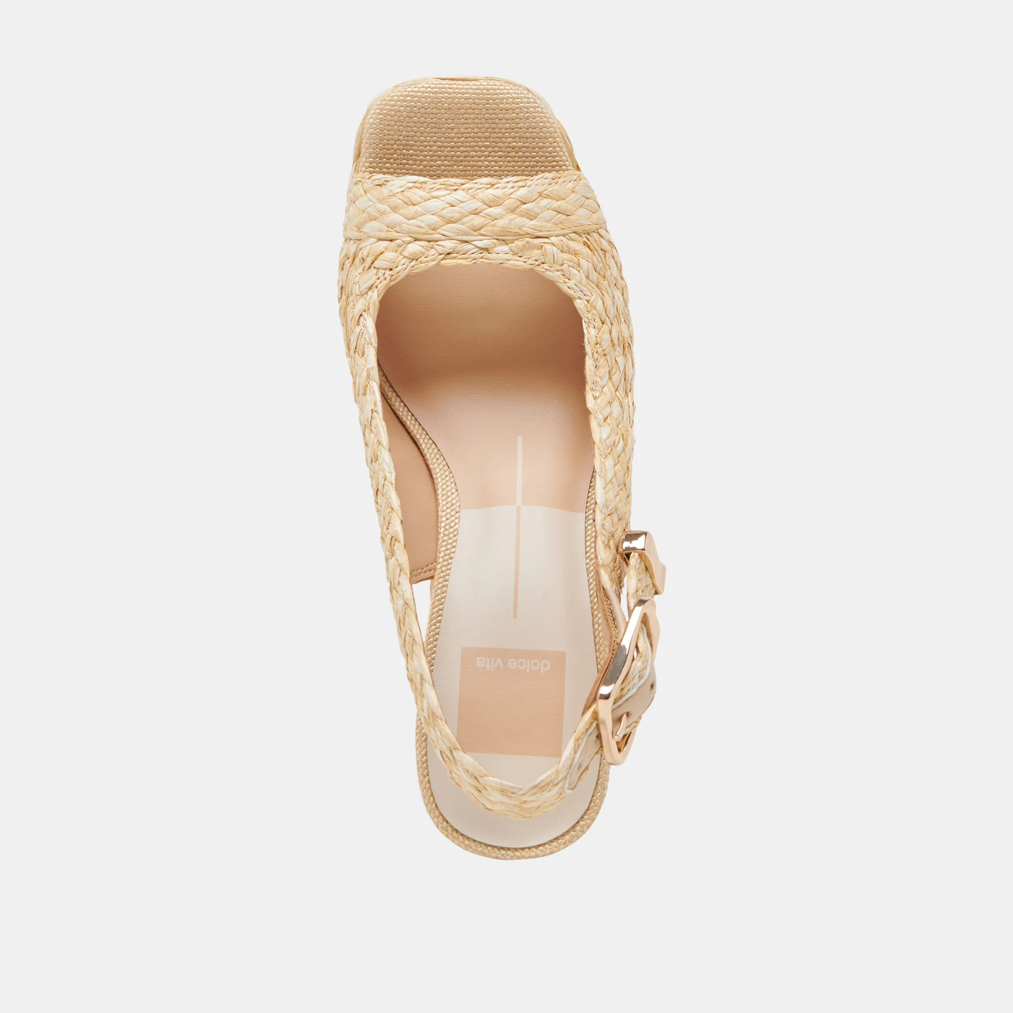 FLORES HEELS NATURAL RAFFIA 21 FLORES HEELS NATURAL RAFFIA