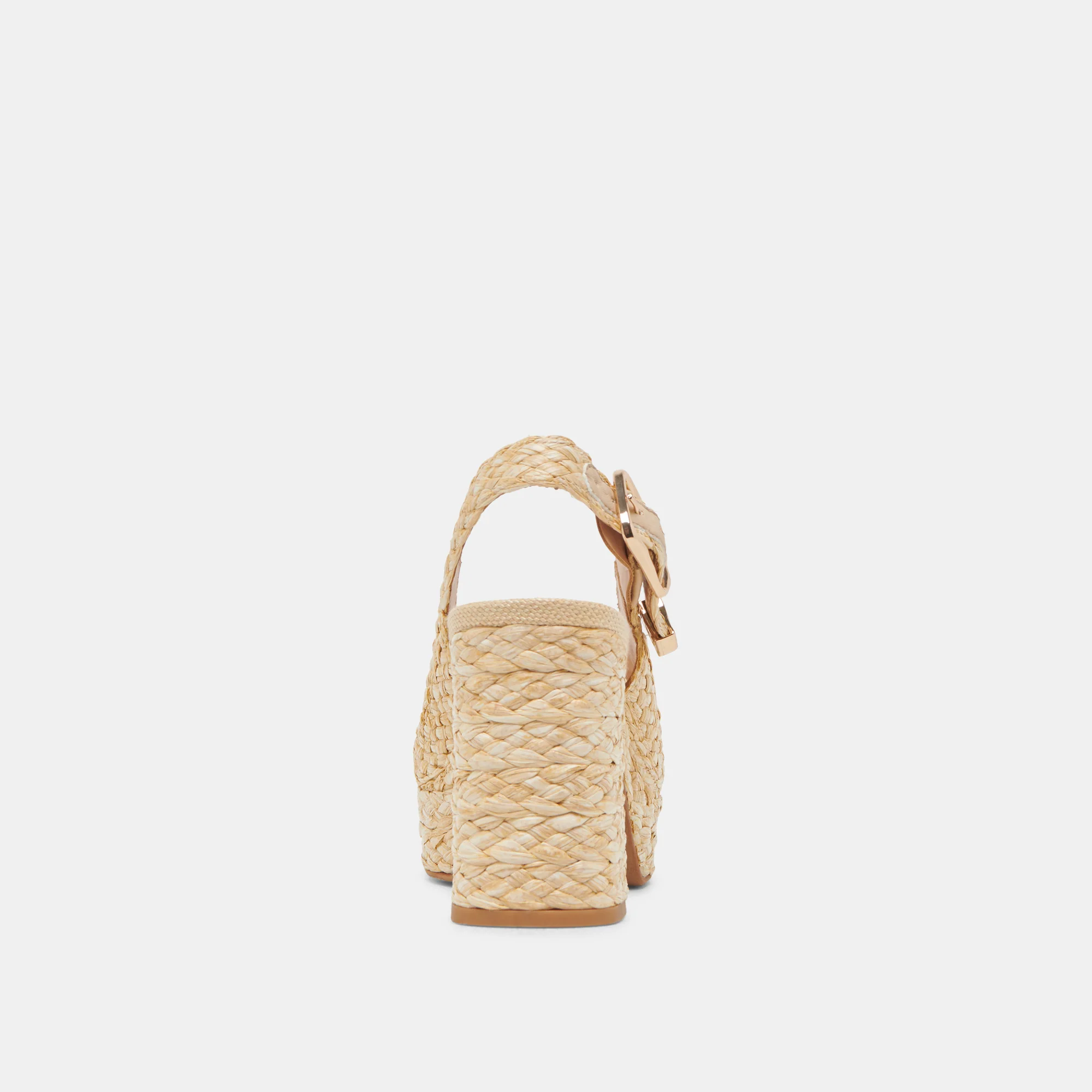 FLORES HEELS NATURAL RAFFIA 20 FLORES HEELS NATURAL RAFFIA