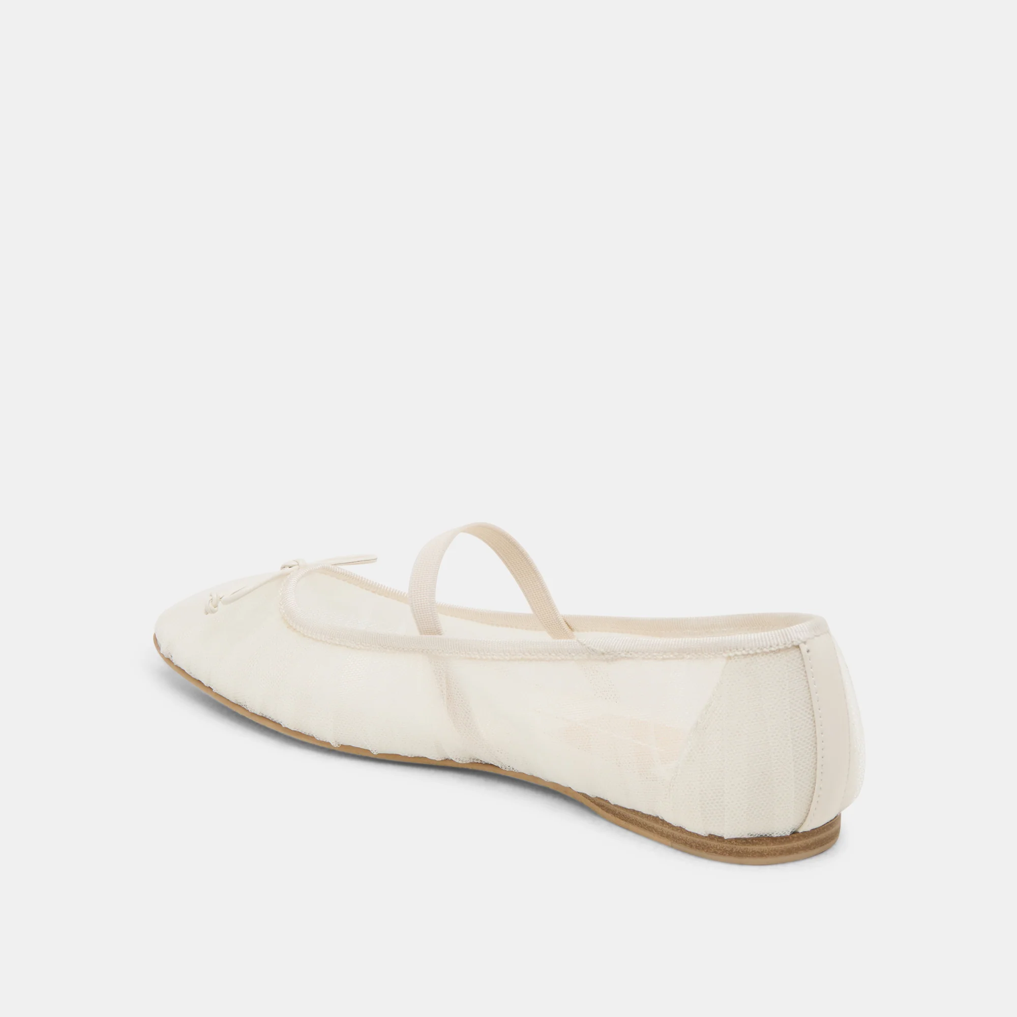 RAEVEN BALLET FLATS WHITE TULLE 14 RAEVEN BALLET FLATS WHITE TULLE