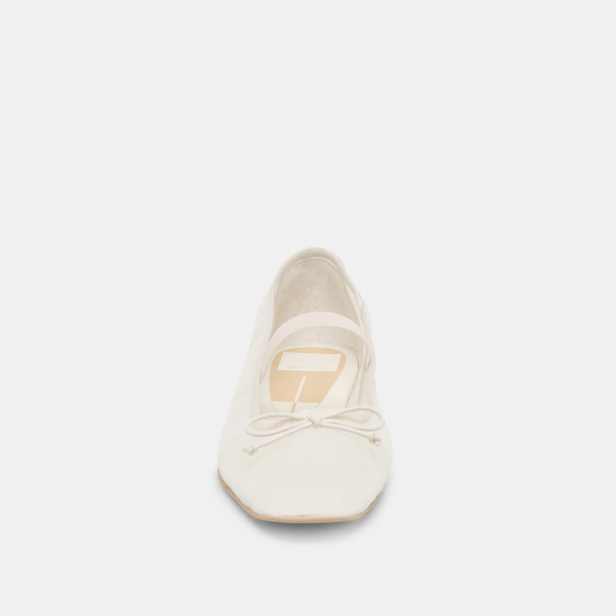 RAEVEN BALLET FLATS WHITE TULLE 15 RAEVEN BALLET FLATS WHITE TULLE