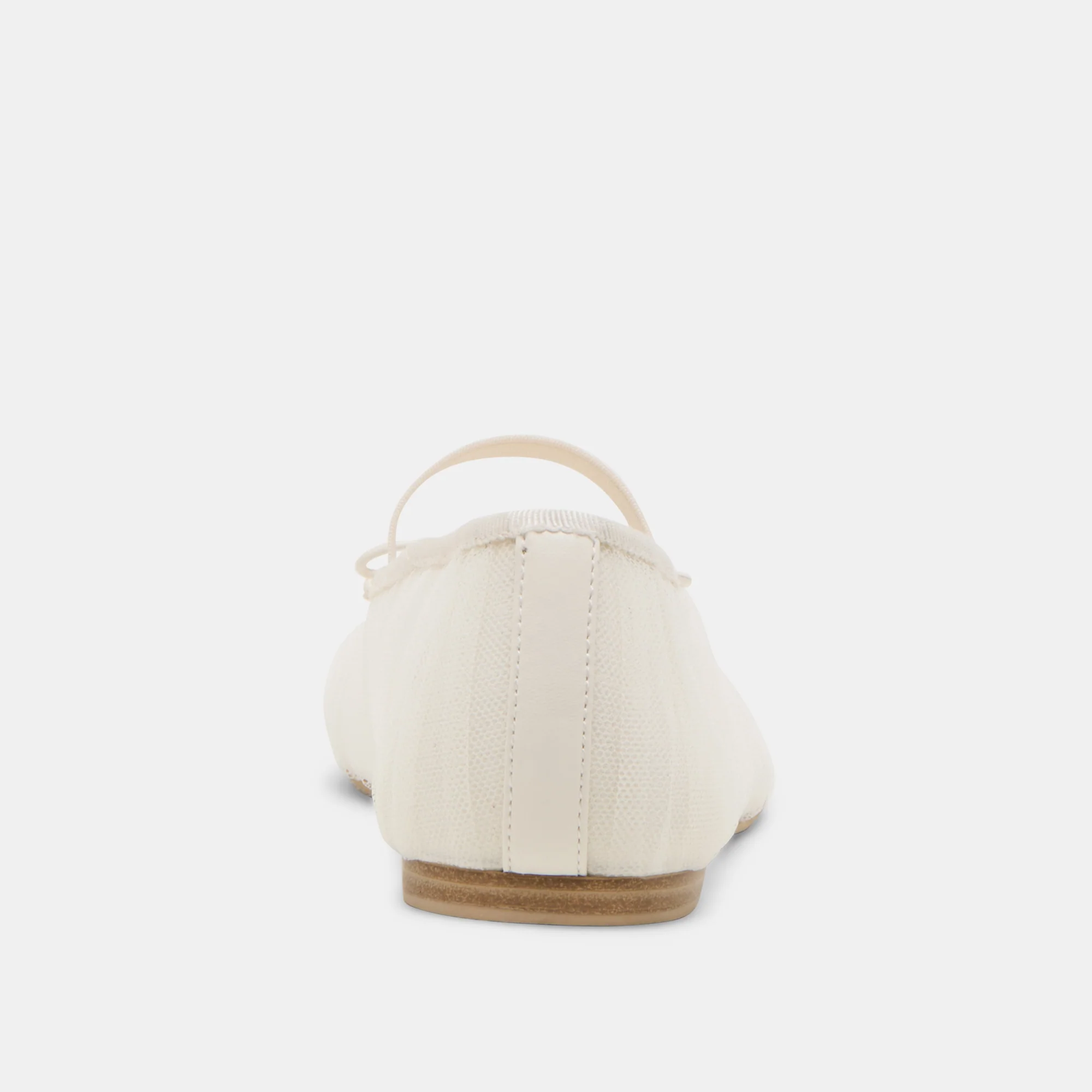 RAEVEN BALLET FLATS WHITE TULLE 16 RAEVEN BALLET FLATS WHITE TULLE