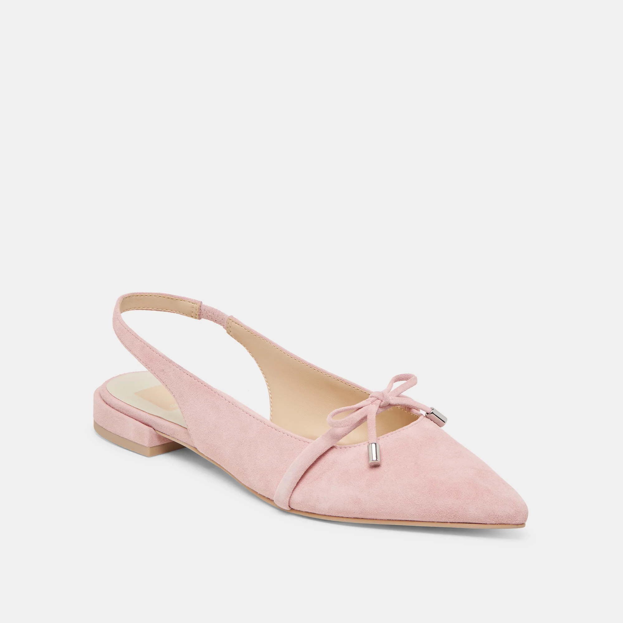 PAYGE FLATS PETAL PINK SUEDE 13 PAYGE FLATS PETAL PINK SUEDE