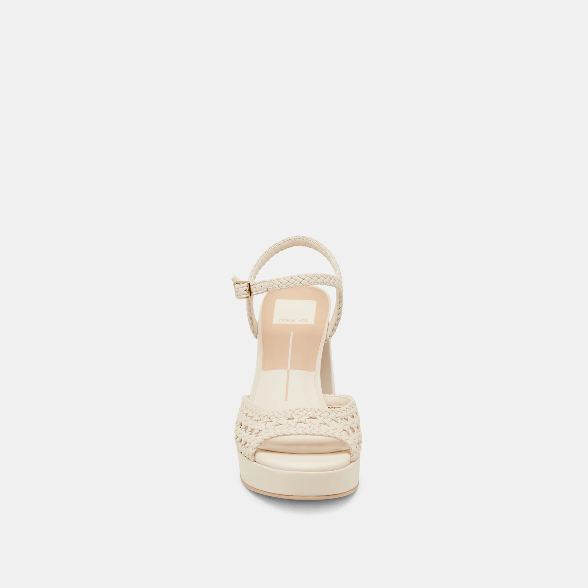 PEYTEN WIDE HEELS CREME WOVEN STELLA 15 PEYTEN WIDE HEELS CREME WOVEN STELLA