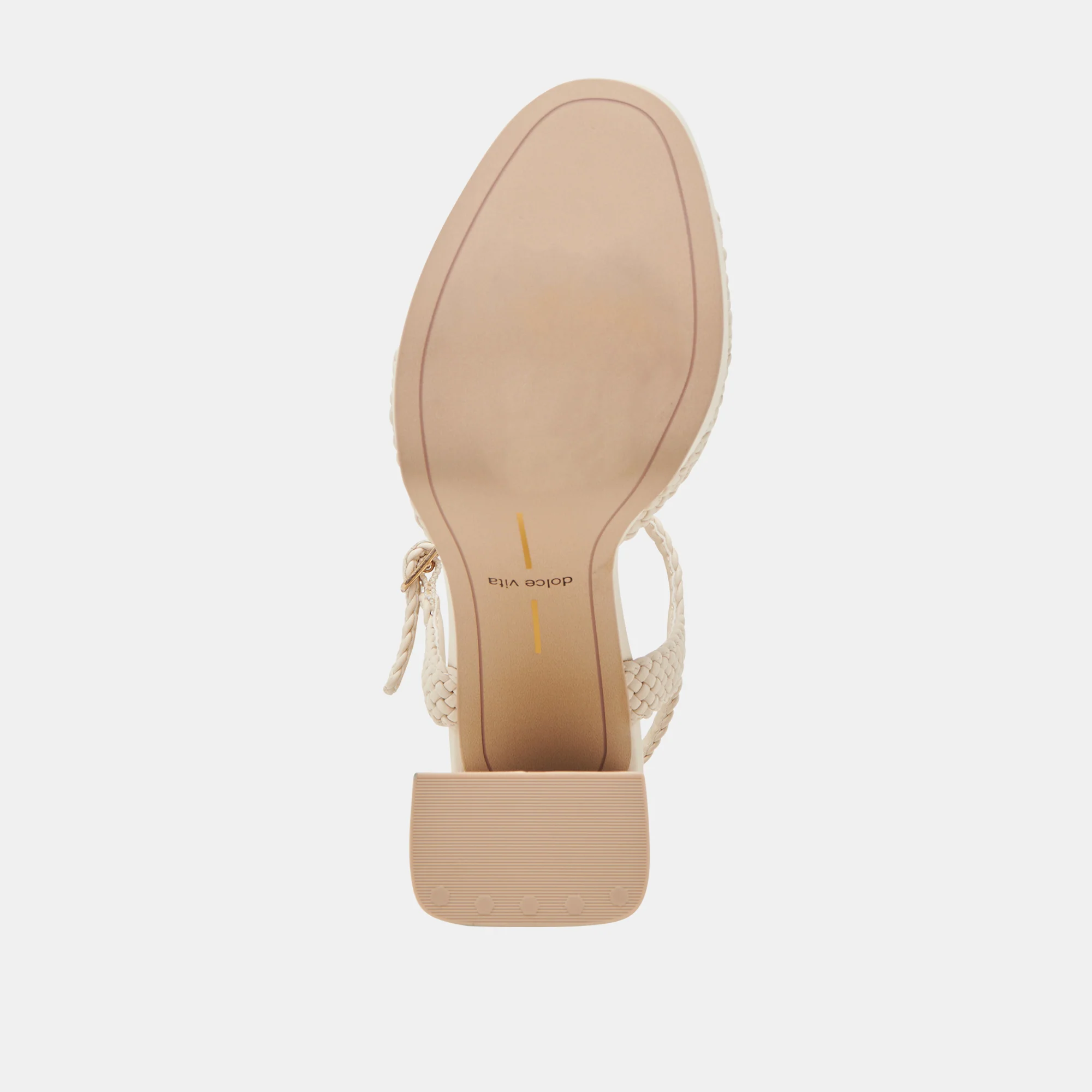 PEYTEN WIDE HEELS CREME WOVEN STELLA 18 PEYTEN WIDE HEELS CREME WOVEN STELLA
