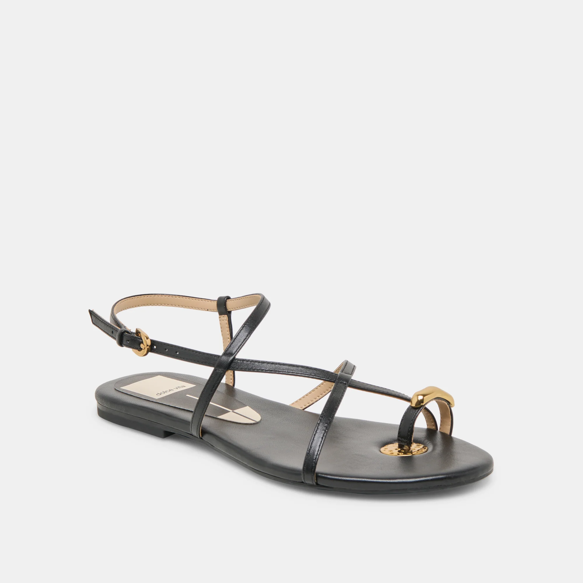 KESHA SANDALS BLACK LEATHER 11 KESHA SANDALS BLACK LEATHER
