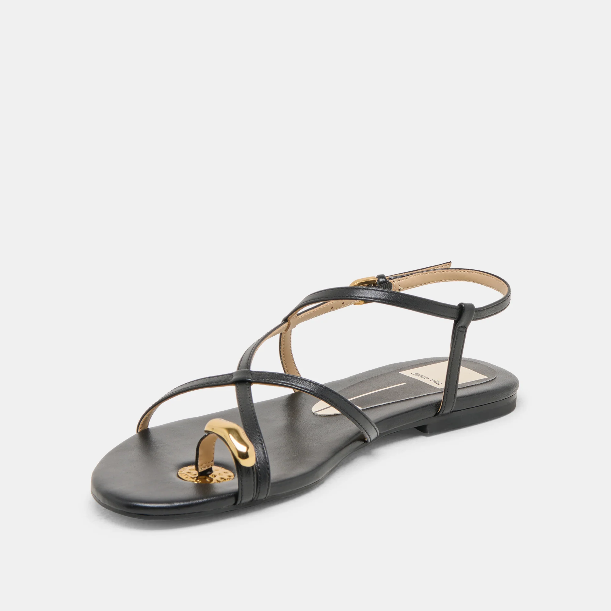 KESHA SANDALS BLACK LEATHER 13 KESHA SANDALS BLACK LEATHER