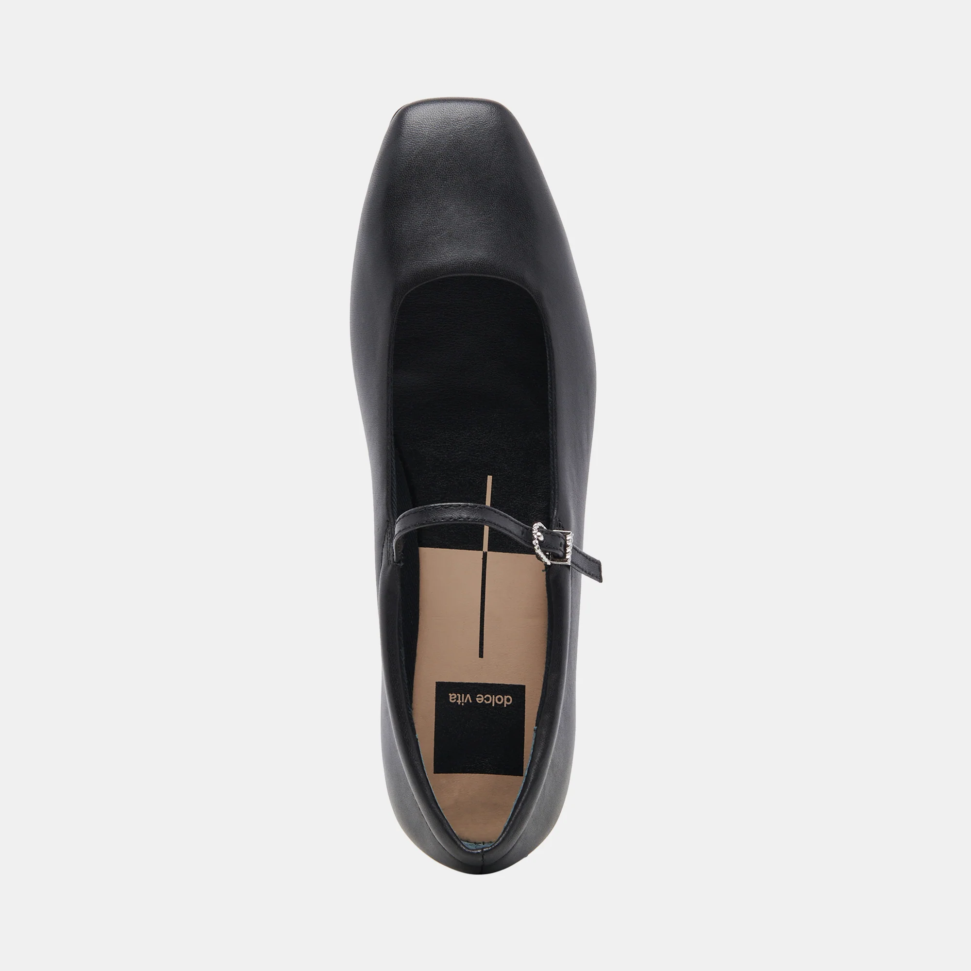 REYES BALLET FLATS BLACK LEATHER 23 REYES BALLET FLATS BLACK LEATHER