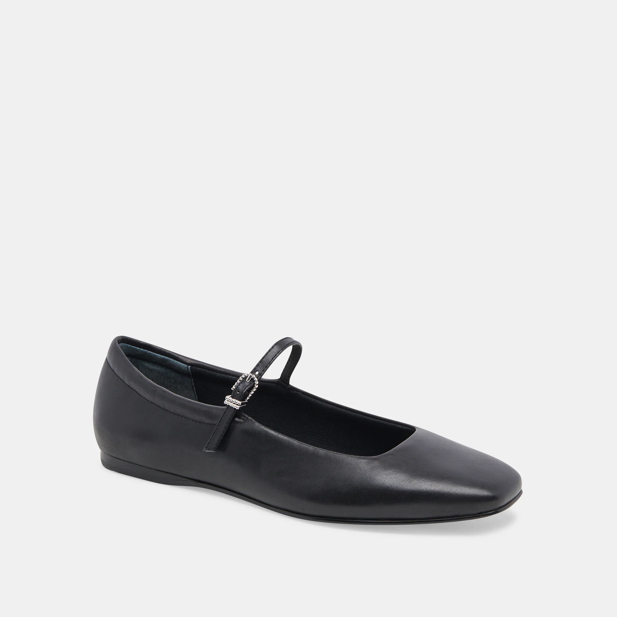 REYES BALLET FLATS BLACK LEATHER 15 REYES BALLET FLATS BLACK LEATHER