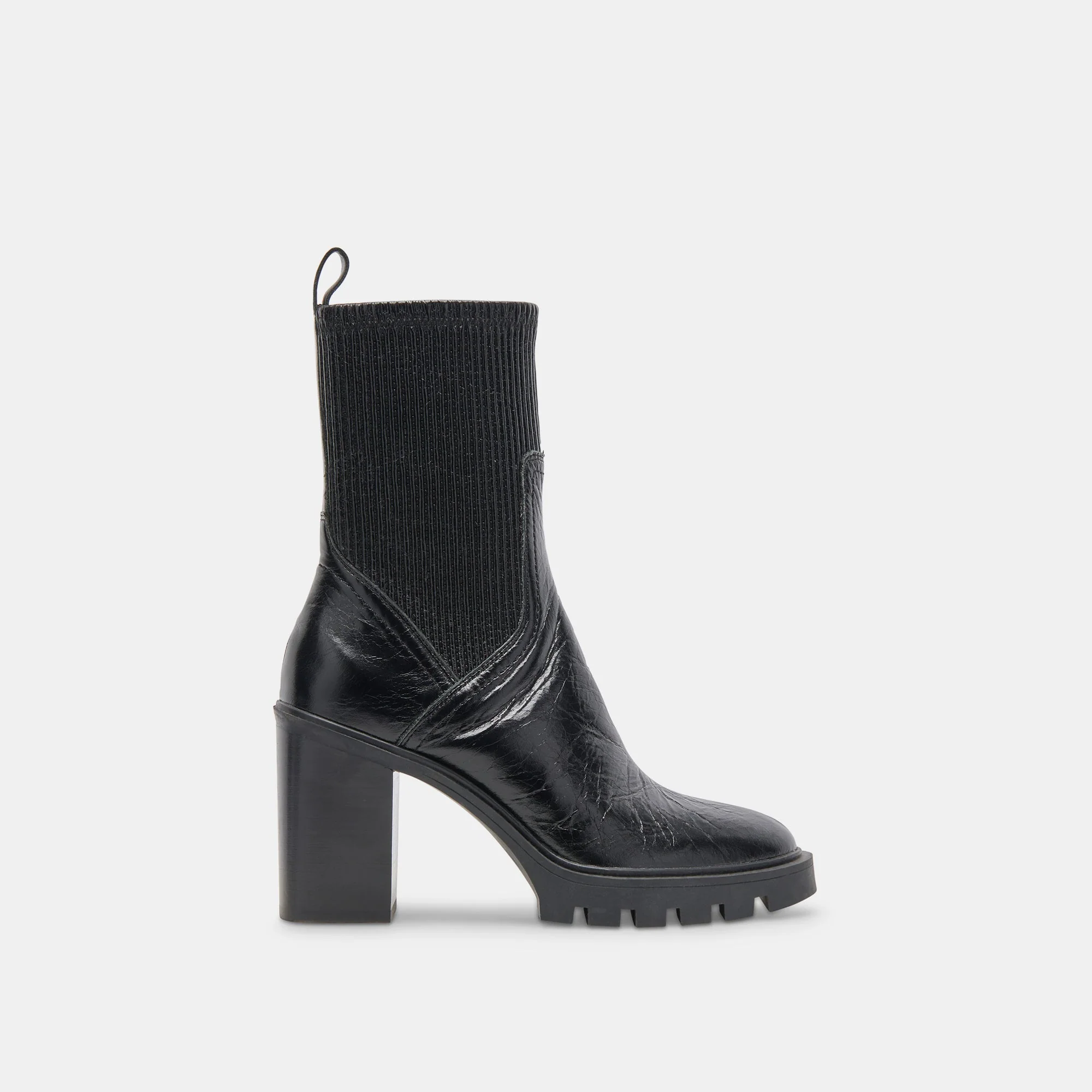 MARNI H2O BOOTS MIDNIGHT CRINKLE PATENT - re:vita 1 MARNI H2O BOOTS MIDNIGHT CRINKLE PATENT - re:vita