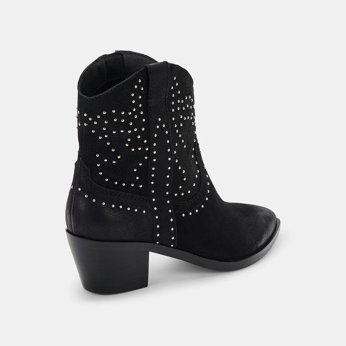 SOLOW STUD BOOTIES BLACK NUBUCK - re:vita 12 SOLOW STUD BOOTIES BLACK NUBUCK - re:vita
