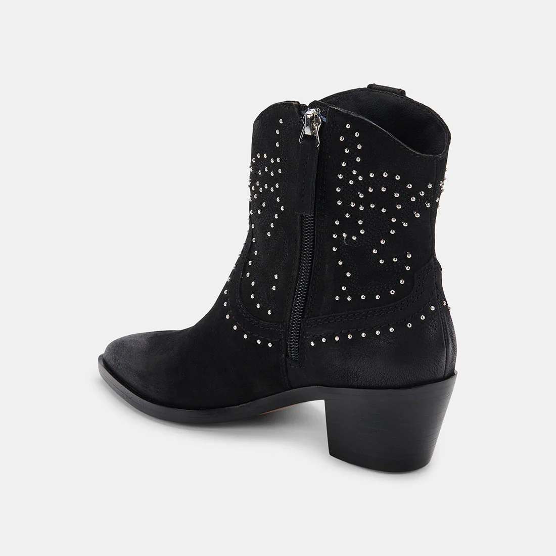 SOLOW STUD BOOTIES BLACK NUBUCK - re:vita 14 SOLOW STUD BOOTIES BLACK NUBUCK - re:vita