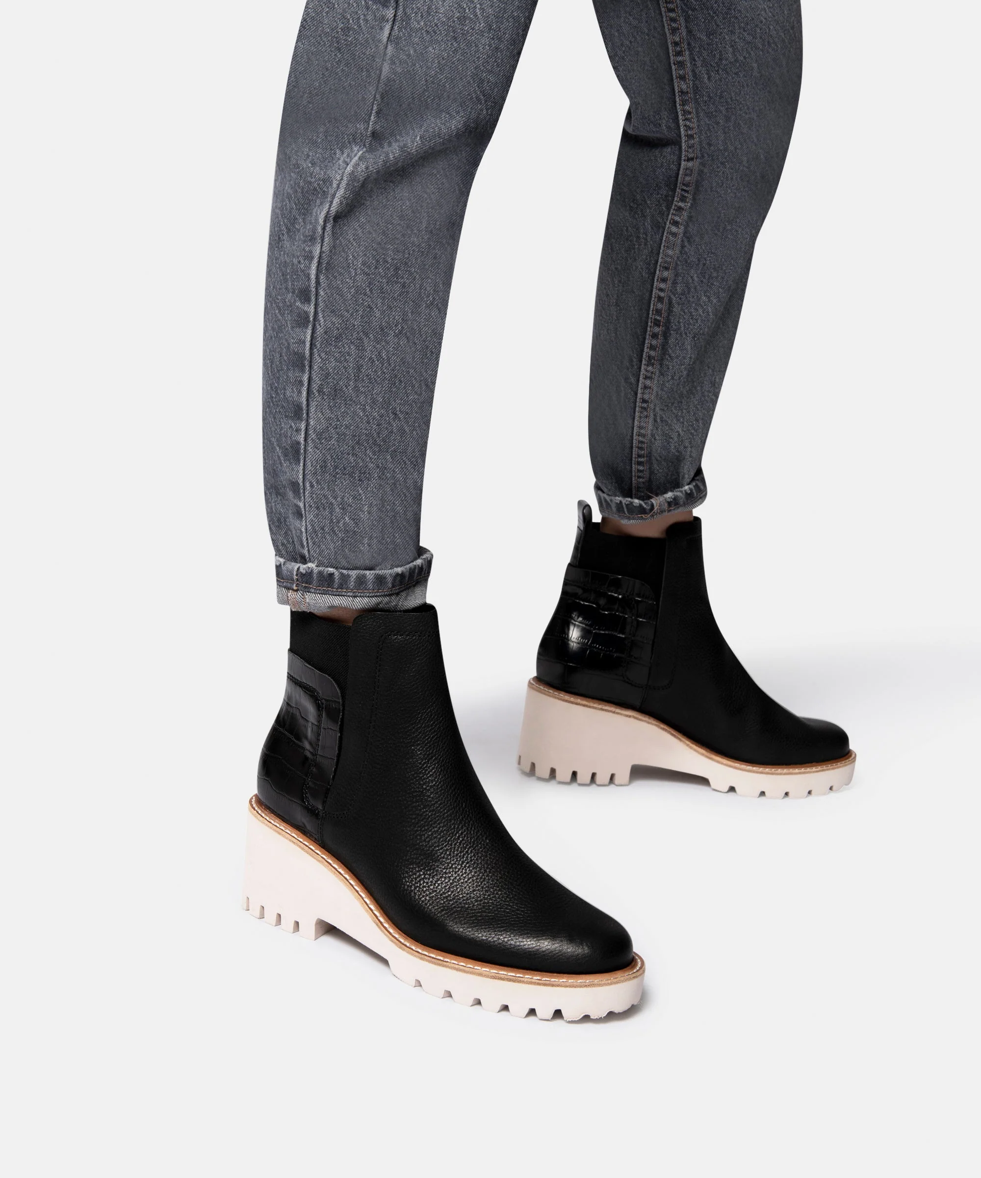 HUEY BOOTIES BLACK - re:vita 7 HUEY BOOTIES BLACK - re:vita