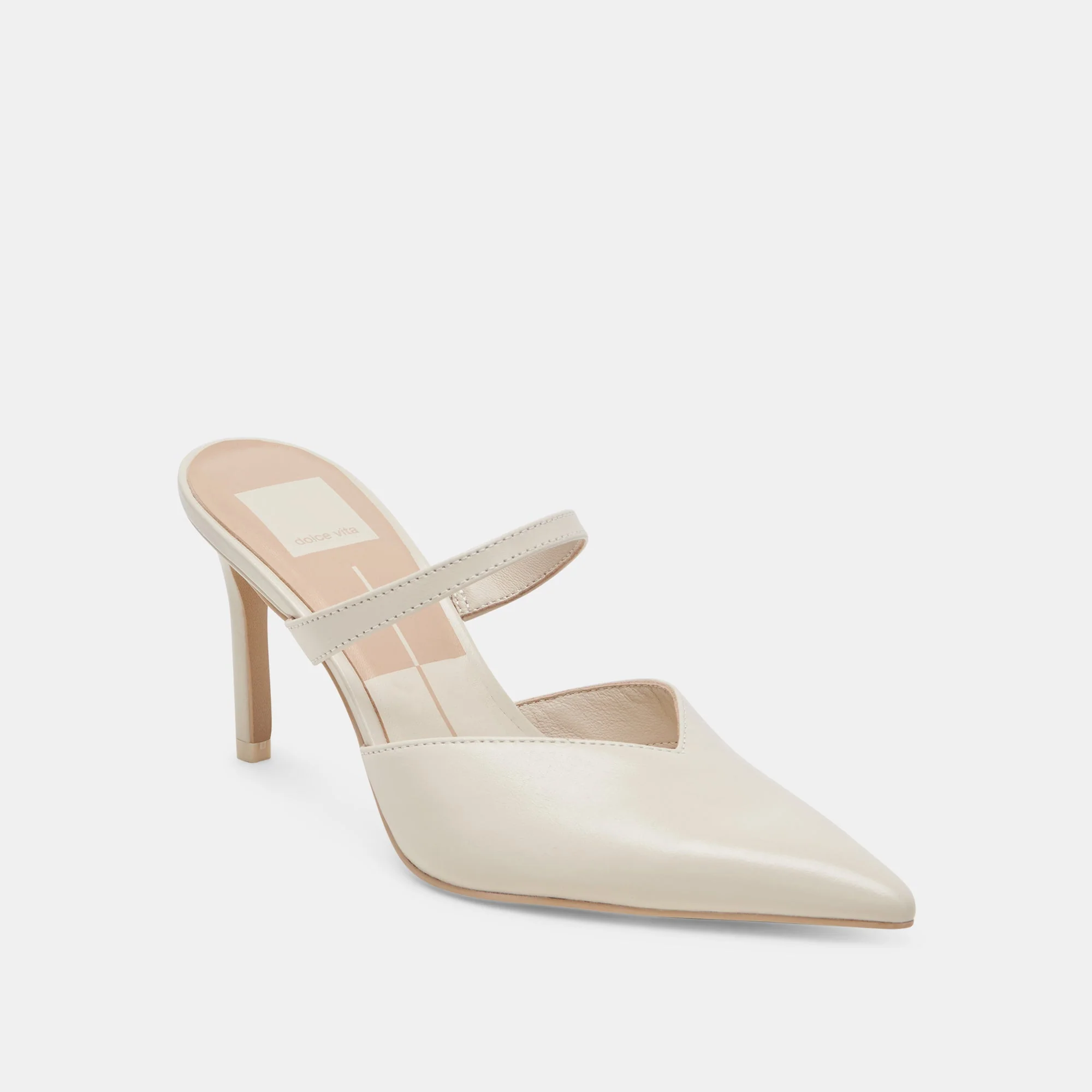 KANIKA HEELS WHITE CRINKLE PATENT - re:vita 11 KANIKA HEELS WHITE CRINKLE PATENT - re:vita
