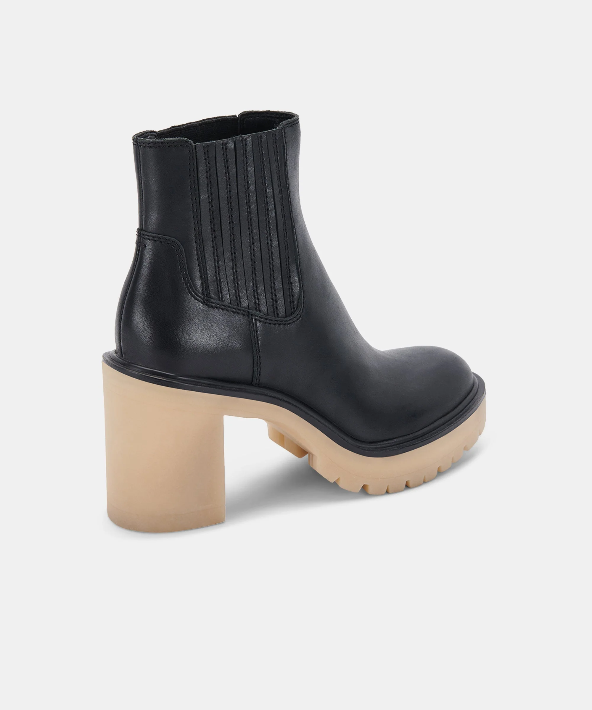 CASTER H2O BOOTIES BLACK LEATHER - re:vita 14 CASTER H2O BOOTIES BLACK LEATHER - re:vita