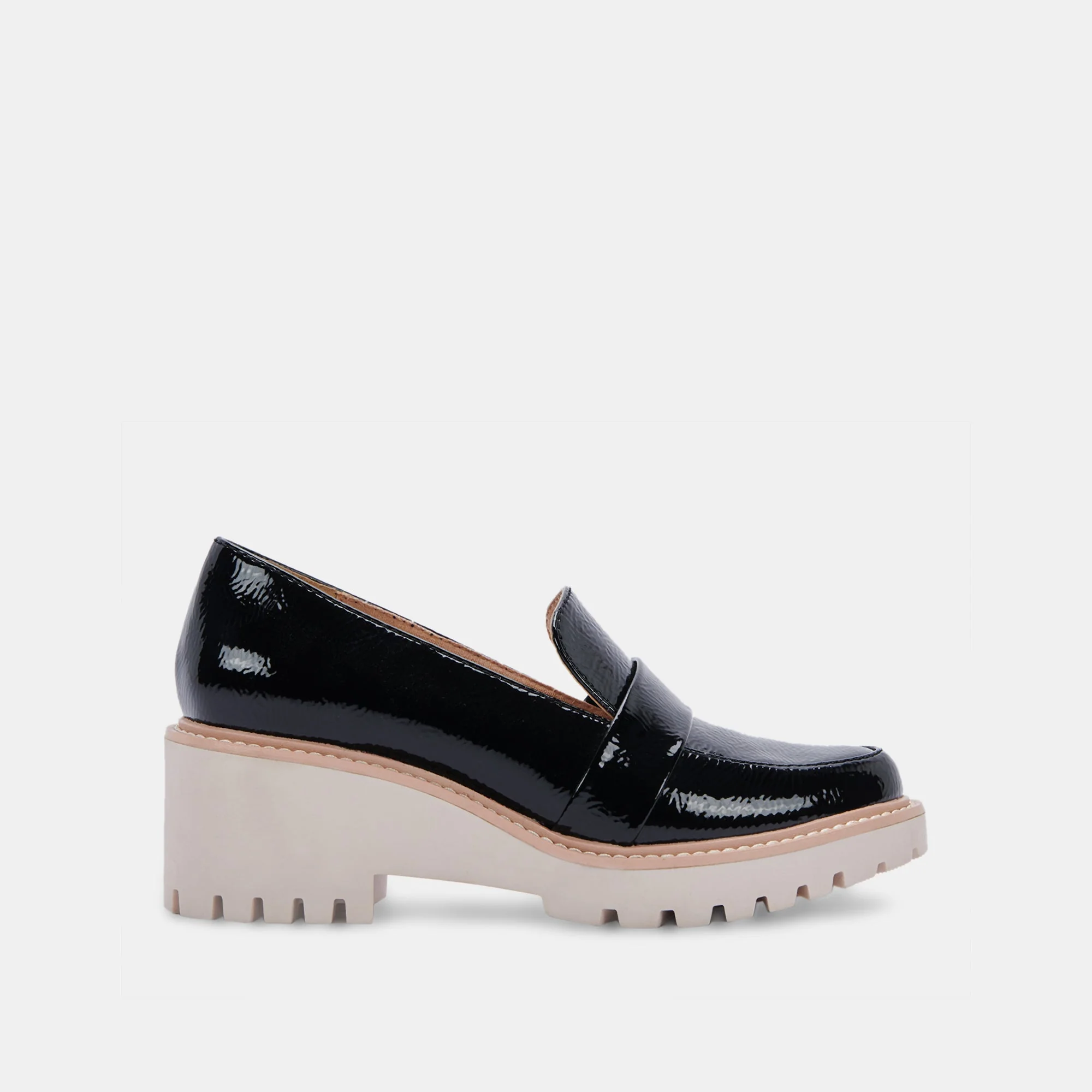 HENRI LOAFERS BLACK PATENT STELLA - re:vita 1 HENRI LOAFERS BLACK PATENT STELLA - re:vita