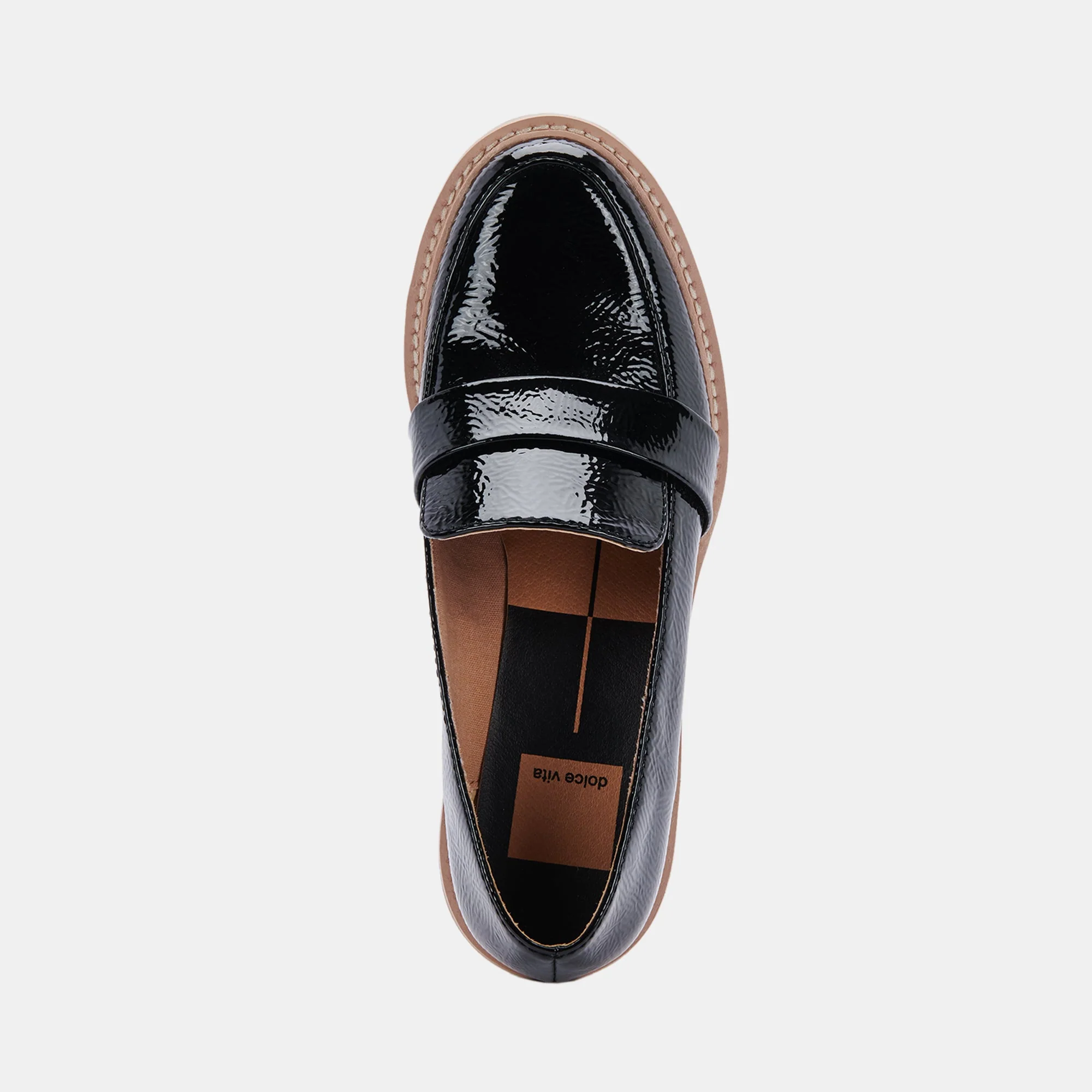 HENRI LOAFERS BLACK PATENT STELLA - re:vita 17 HENRI LOAFERS BLACK PATENT STELLA - re:vita