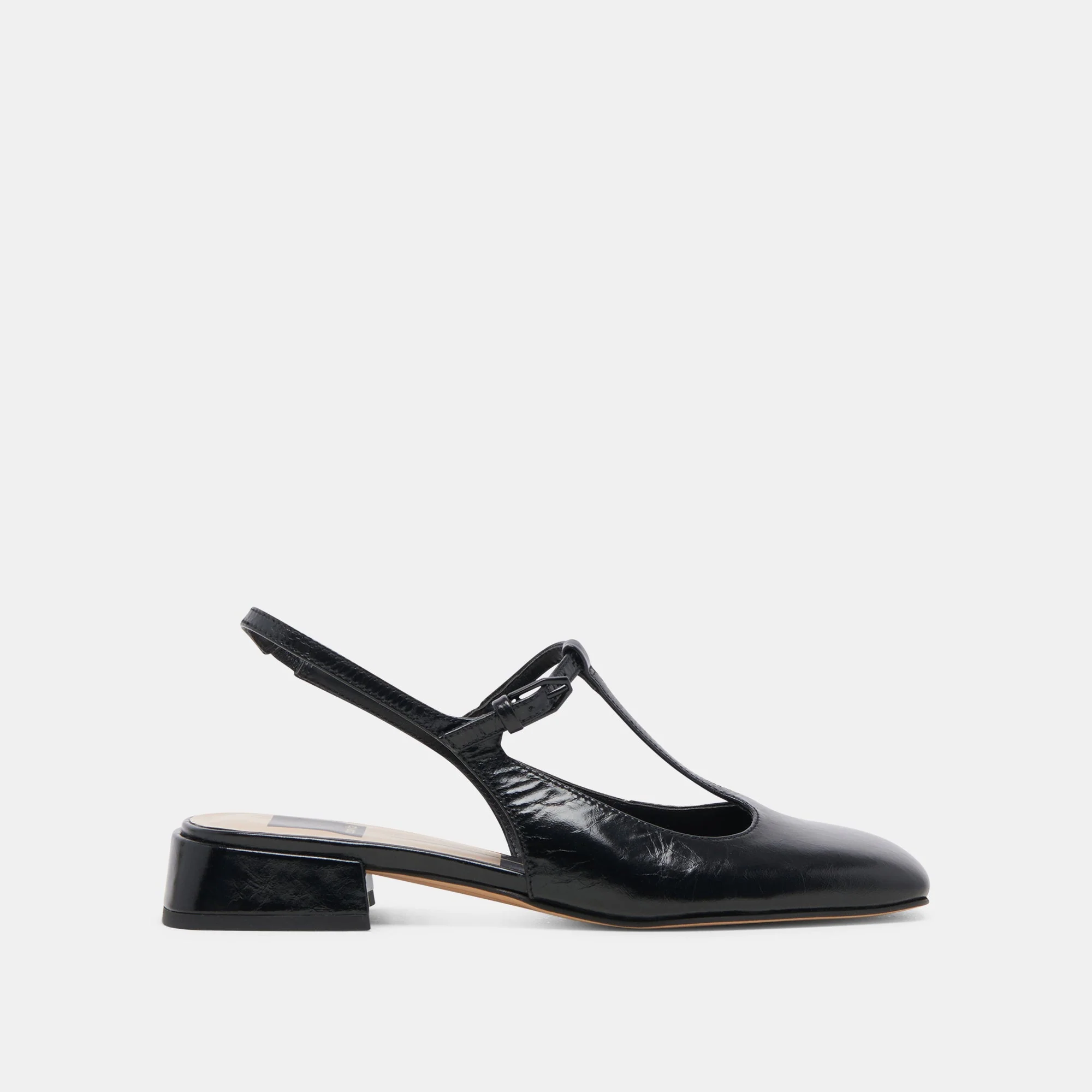DEIDRA FLATS MIDNIGHT CRINKLE PATENT LEATHER - re:vita 1 DEIDRA FLATS MIDNIGHT CRINKLE PATENT LEATHER - re:vita