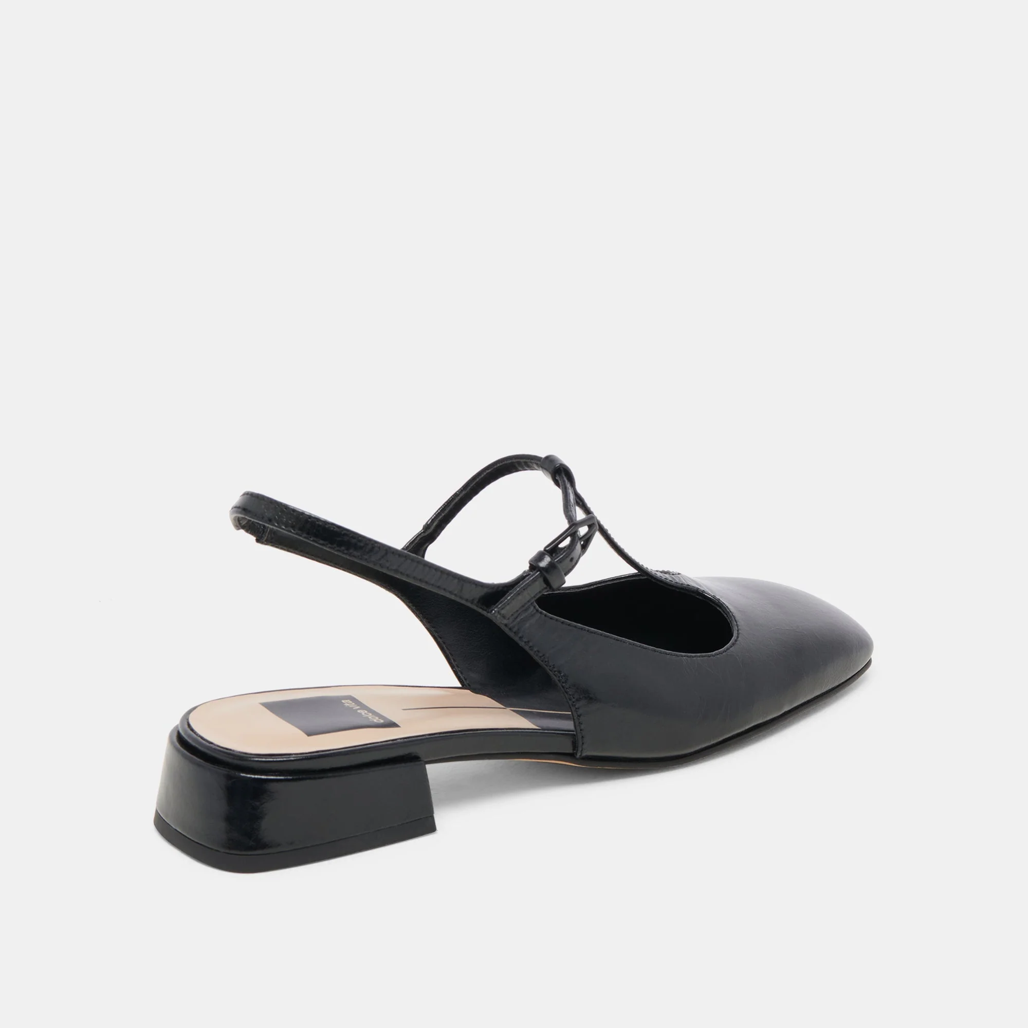 DEIDRA FLATS MIDNIGHT CRINKLE PATENT LEATHER - re:vita 12 DEIDRA FLATS MIDNIGHT CRINKLE PATENT LEATHER - re:vita