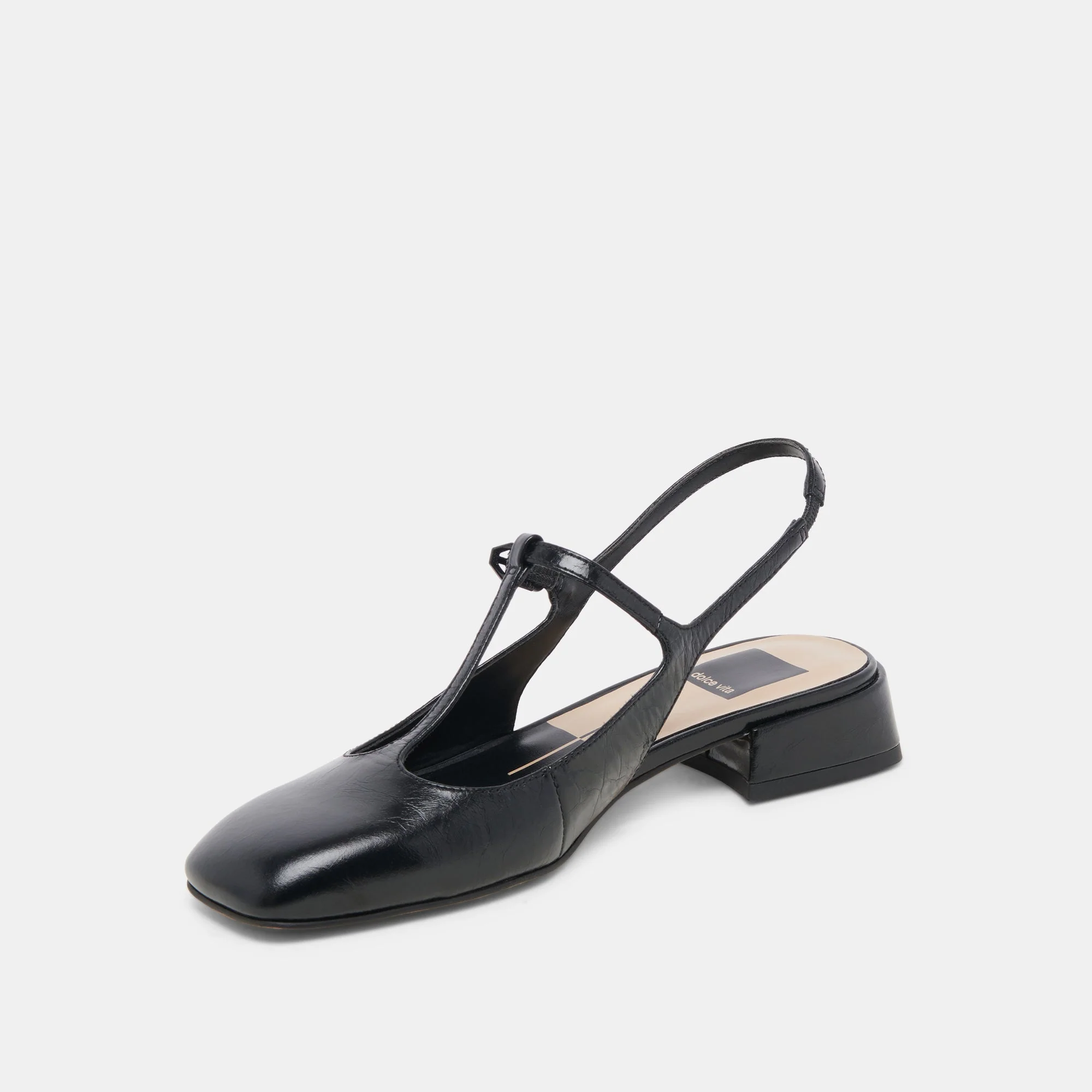 DEIDRA FLATS MIDNIGHT CRINKLE PATENT LEATHER - re:vita 13 DEIDRA FLATS MIDNIGHT CRINKLE PATENT LEATHER - re:vita