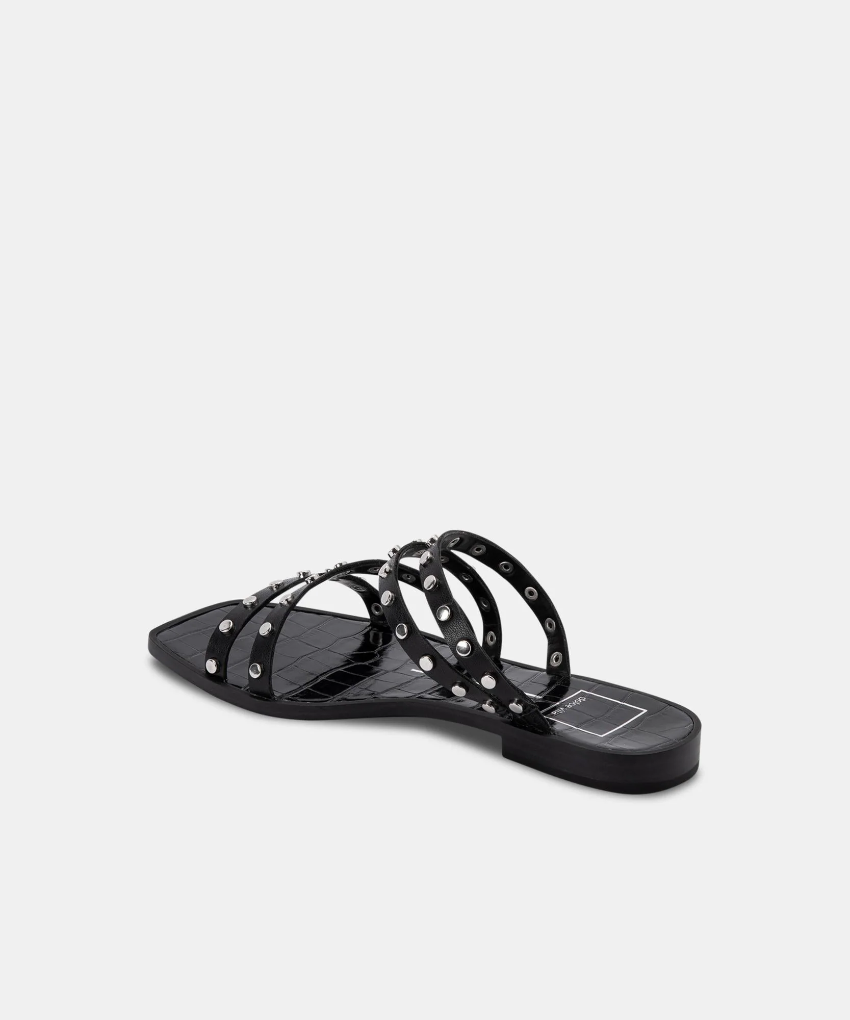 IZABEL STUDDED SANDALS BLACK STELLA - re:vita 12 IZABEL STUDDED SANDALS BLACK STELLA - re:vita