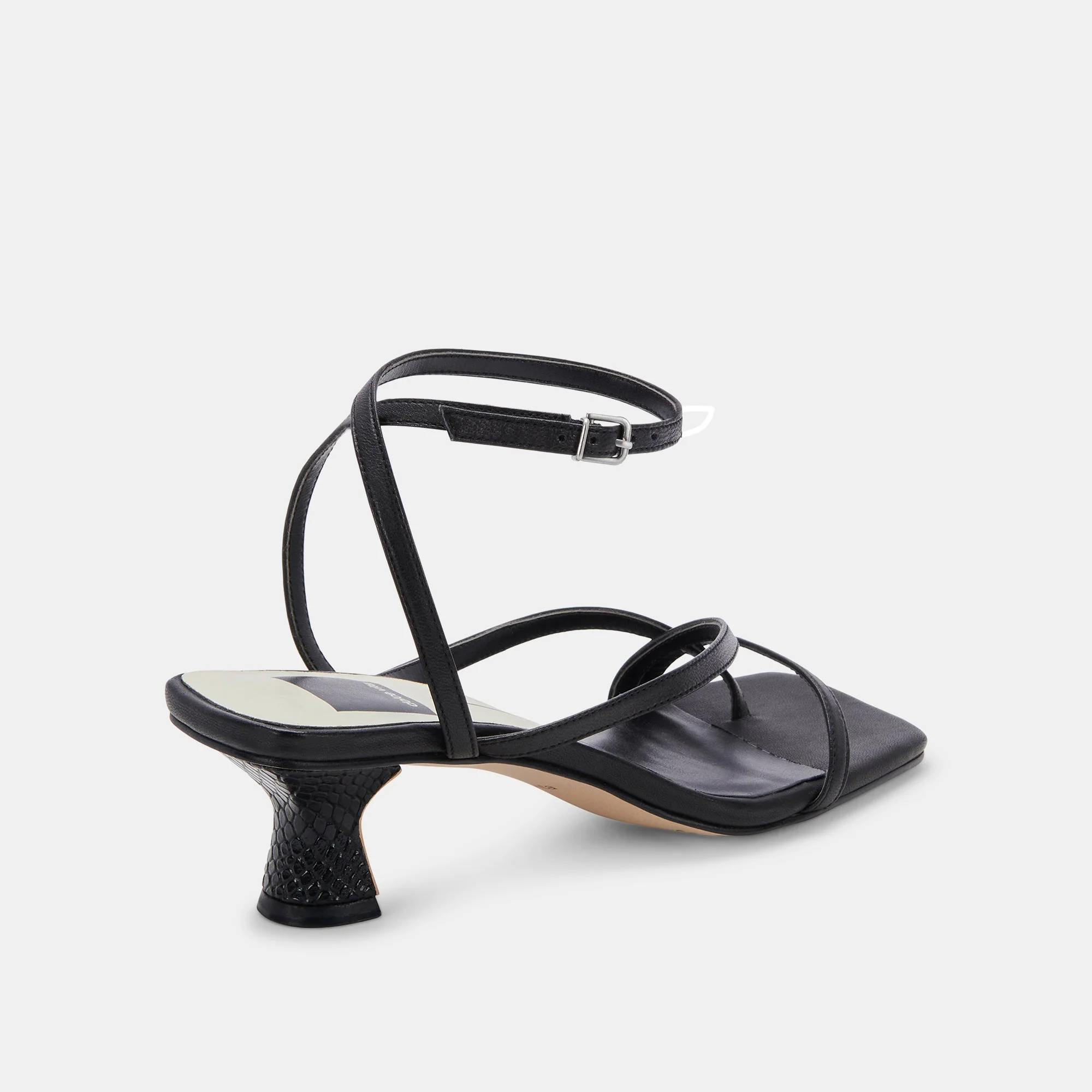 BAYLOR HEELS BLACK LEATHER - re:vita 15 BAYLOR HEELS BLACK LEATHER - re:vita