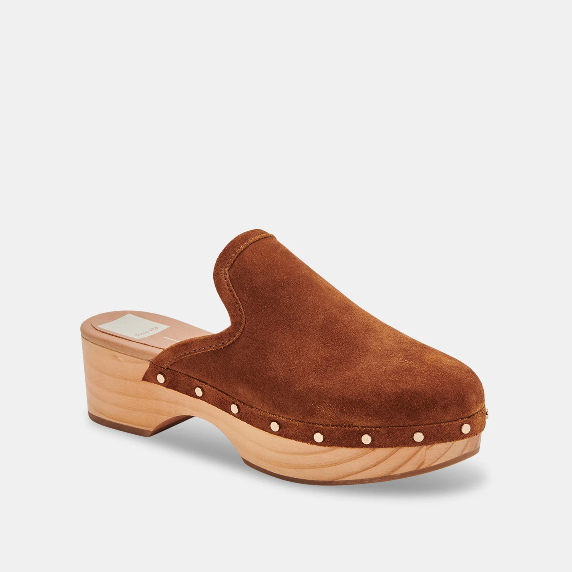 CLOSEN CLOGS COGNAC SUEDE - COGNAC SUEDE / 8 / 935 - re:vita 11 CLOSEN CLOGS COGNAC SUEDE - COGNAC SUEDE / 8 / 935 - re:vita
