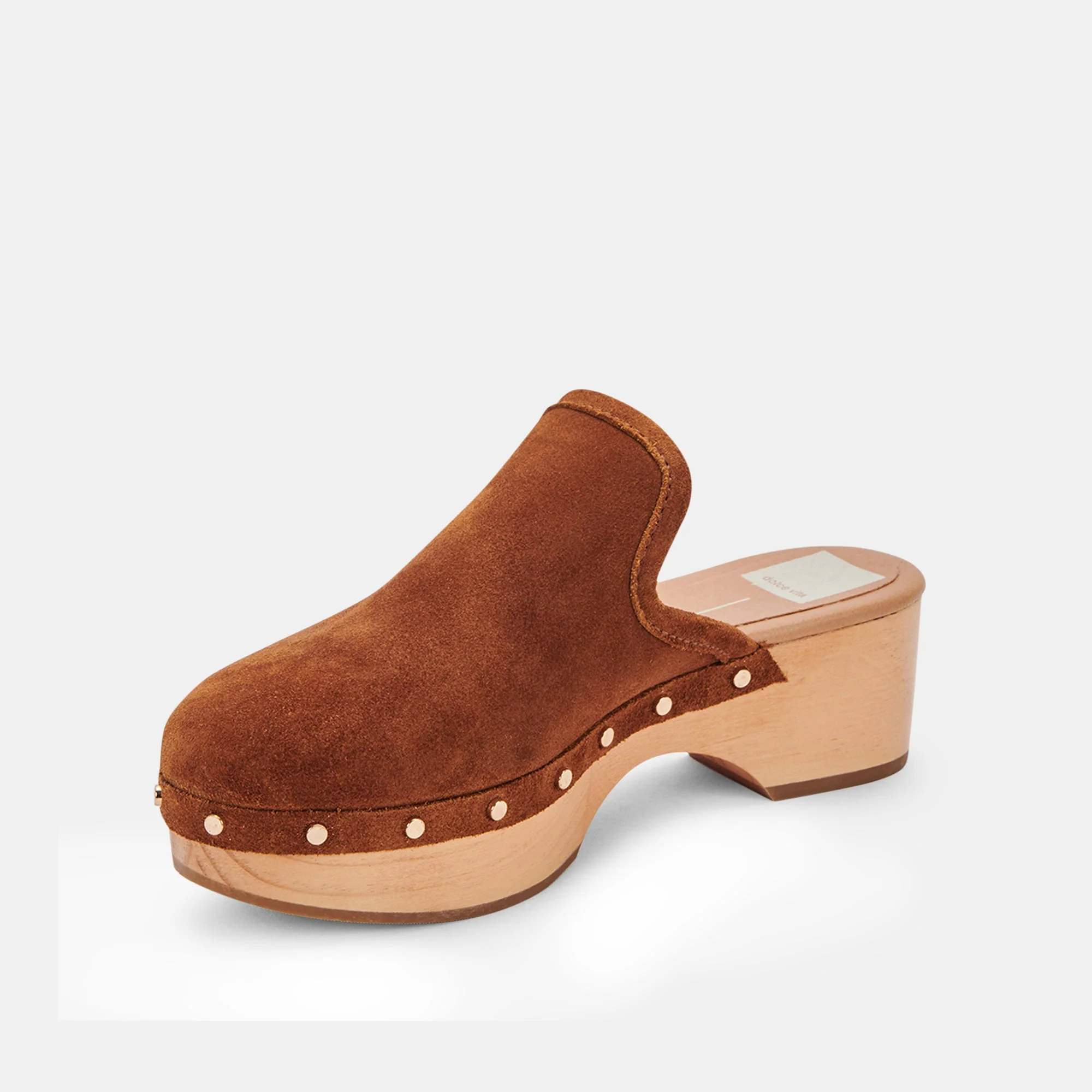 CLOSEN CLOGS COGNAC SUEDE - COGNAC SUEDE / 8 / 935 - re:vita 13 CLOSEN CLOGS COGNAC SUEDE - COGNAC SUEDE / 8 / 935 - re:vita