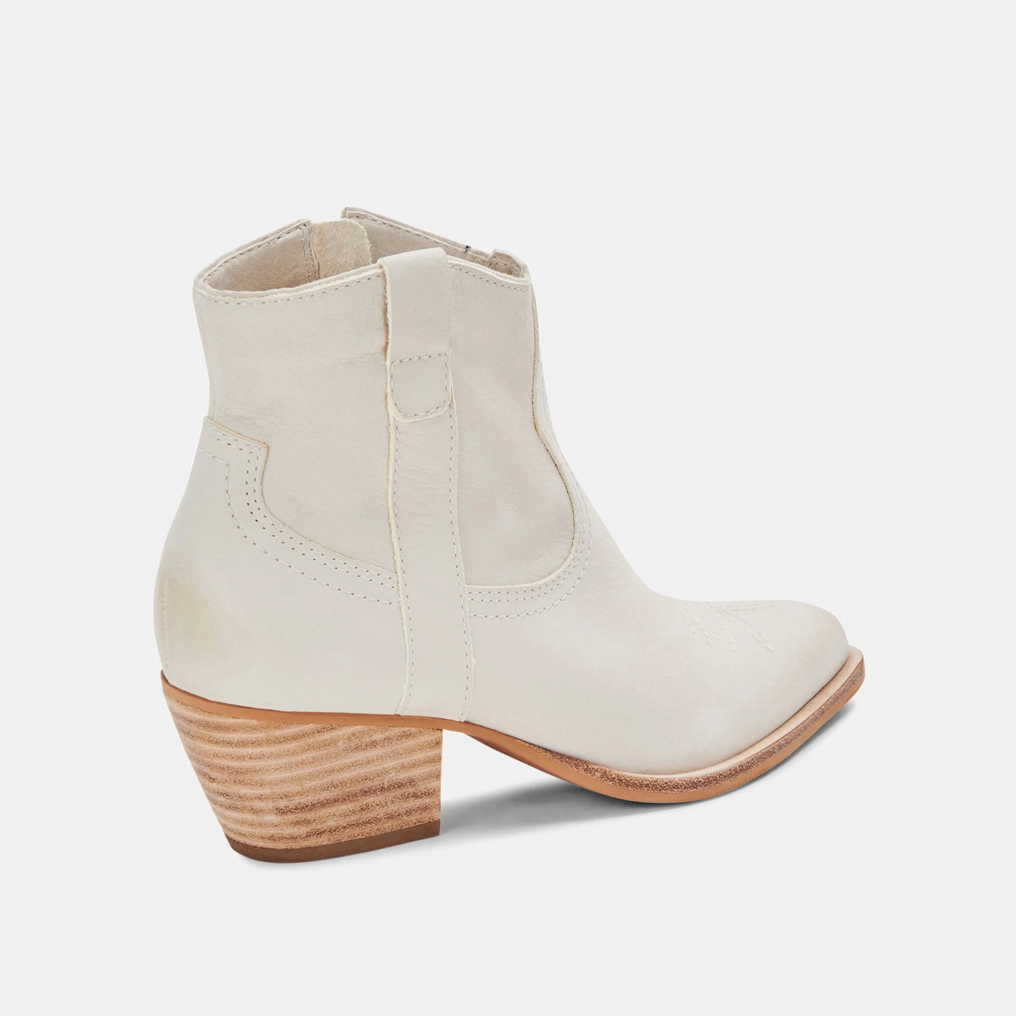 SILMA BOOTIES IVORY NUBUCK - re:vita 15 SILMA BOOTIES IVORY NUBUCK - re:vita