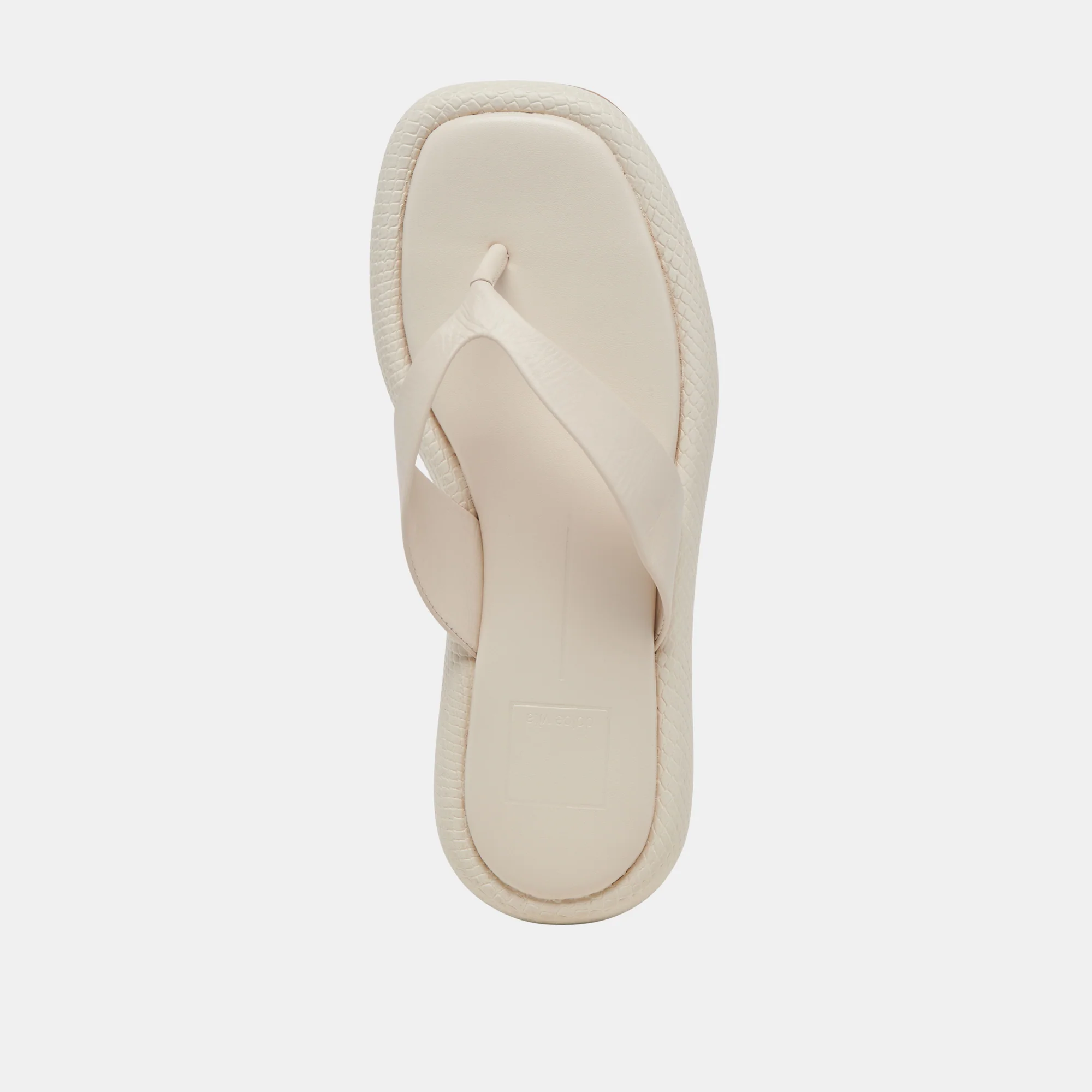 ADIN SANDALS IVORY LEATHER 25 ADIN SANDALS IVORY LEATHER
