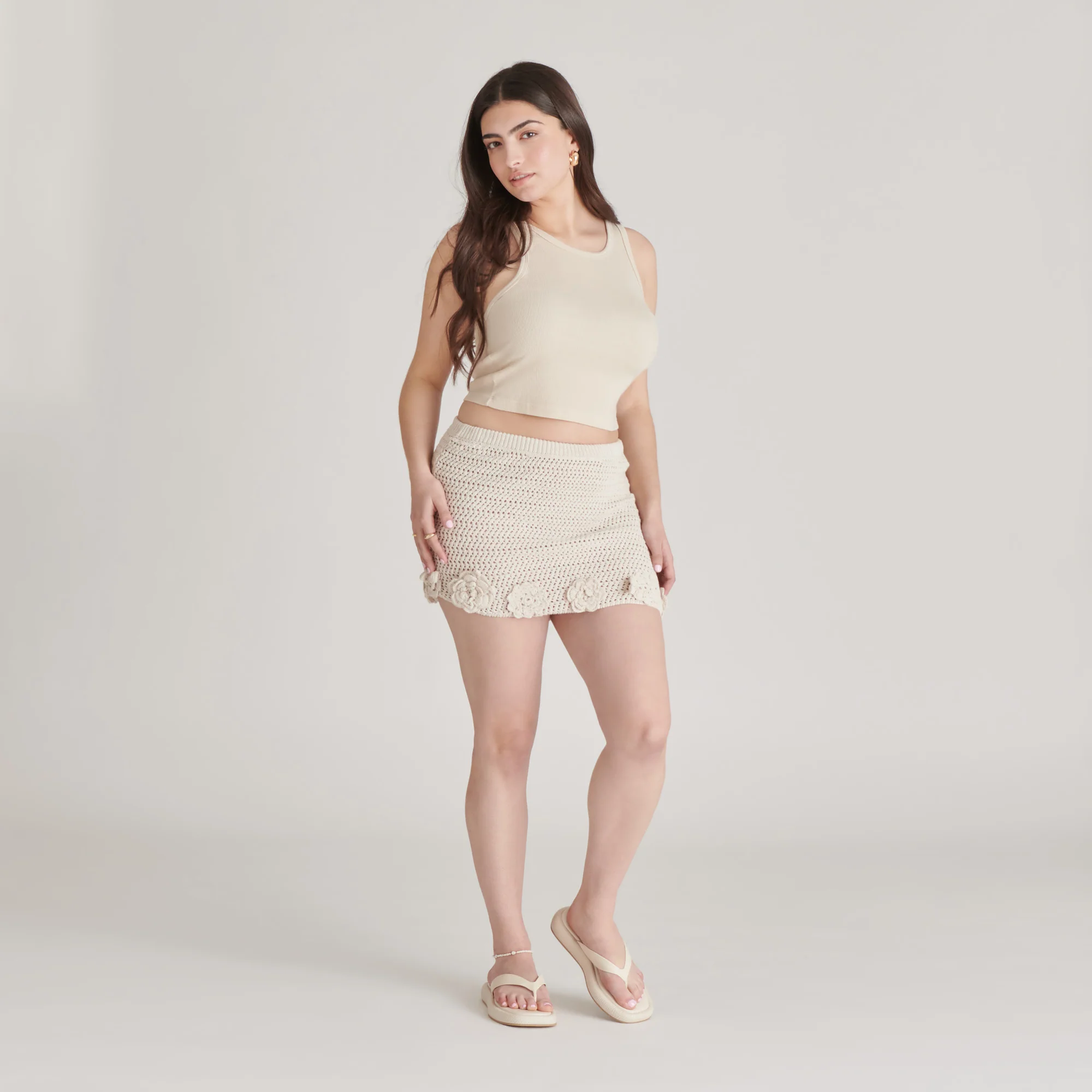 ADIN SANDALS IVORY LEATHER 15 ADIN SANDALS IVORY LEATHER