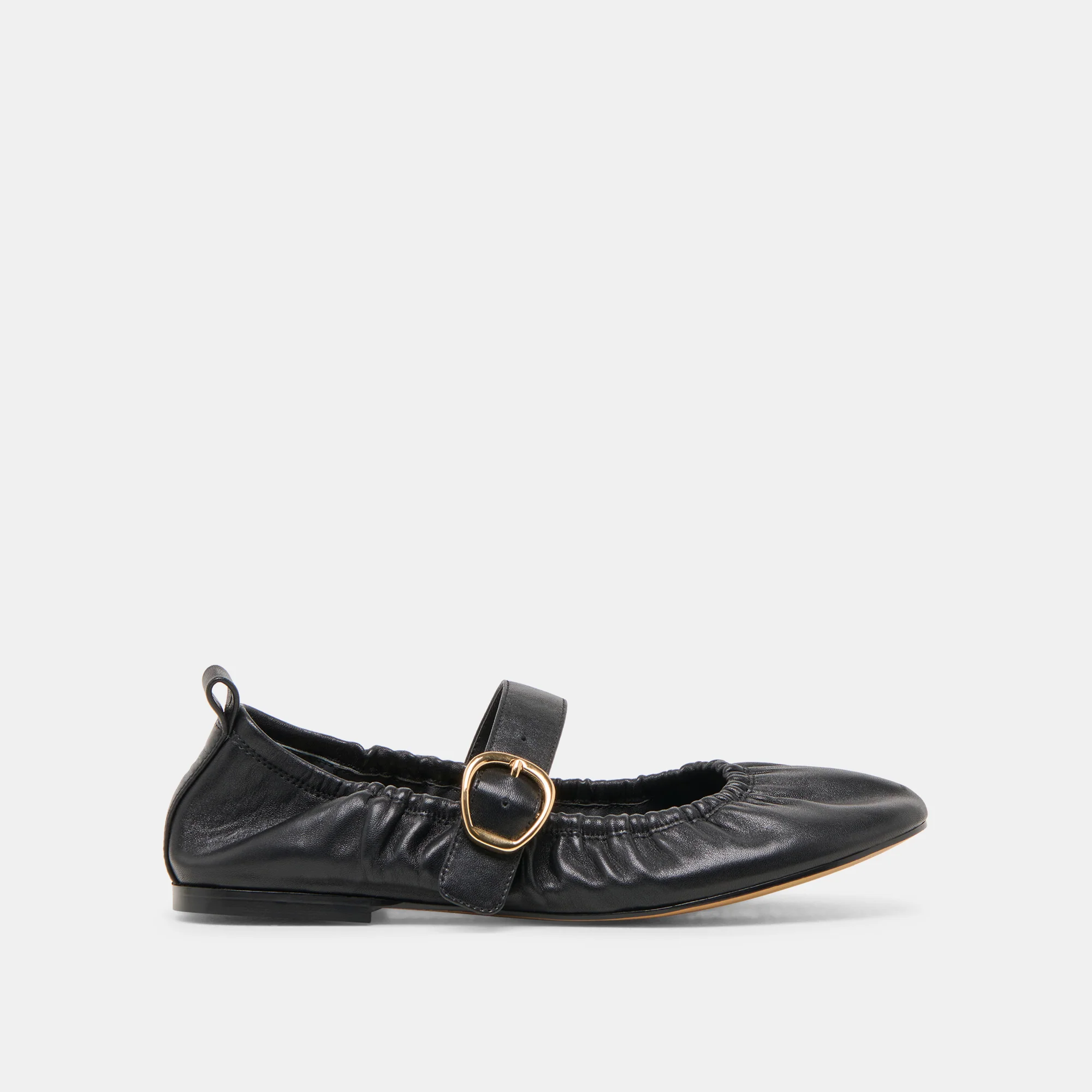 CAELY BALLET FLATS BLACK LEATHER 1 CAELY BALLET FLATS BLACK LEATHER