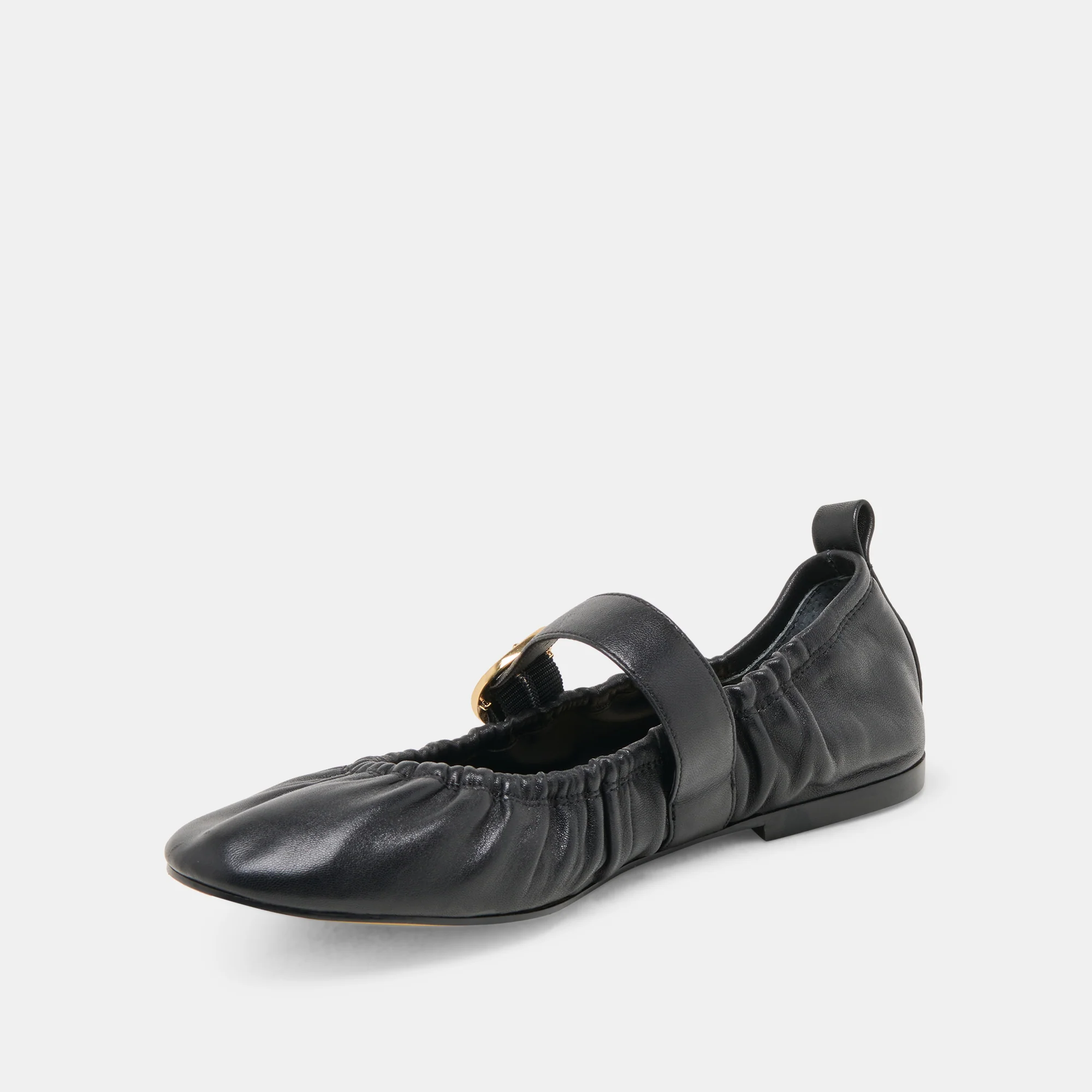 CAELY BALLET FLATS BLACK LEATHER 13 CAELY BALLET FLATS BLACK LEATHER