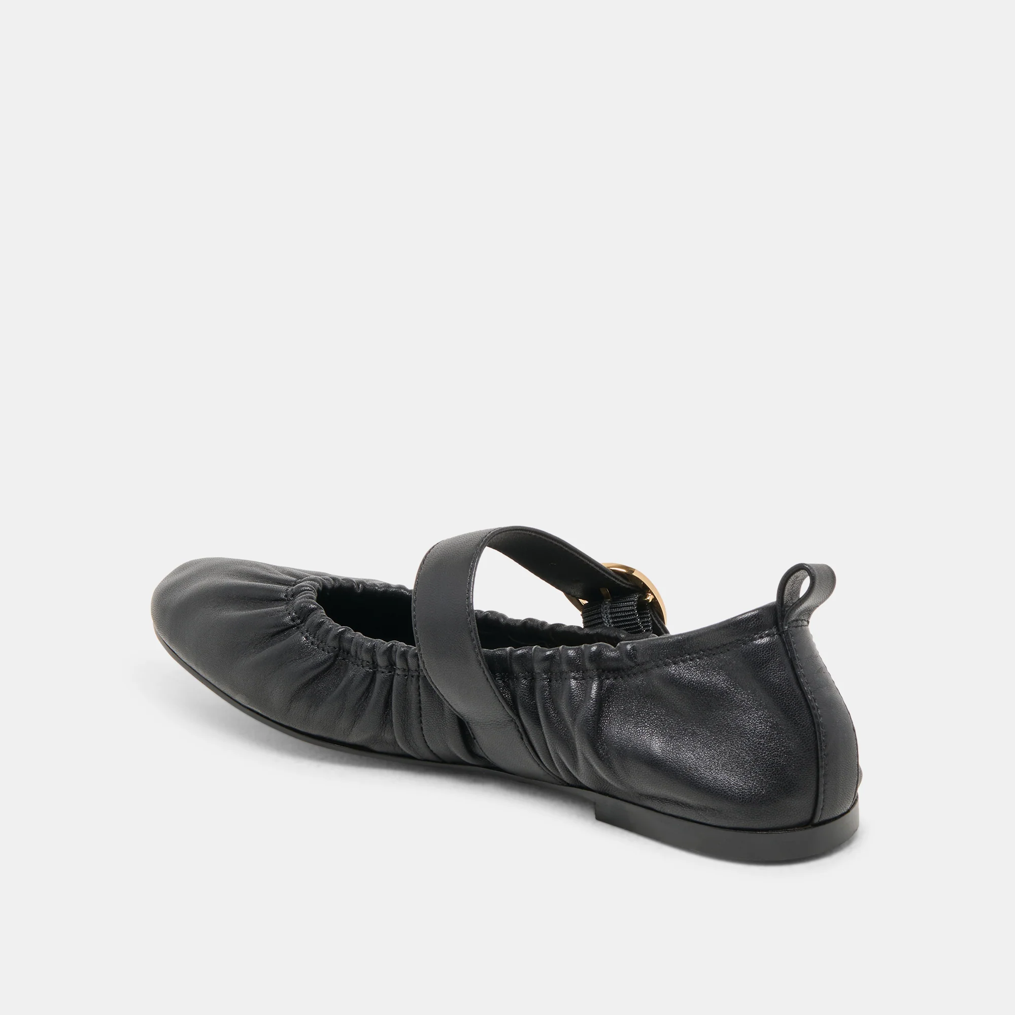 CAELY BALLET FLATS BLACK LEATHER 14 CAELY BALLET FLATS BLACK LEATHER