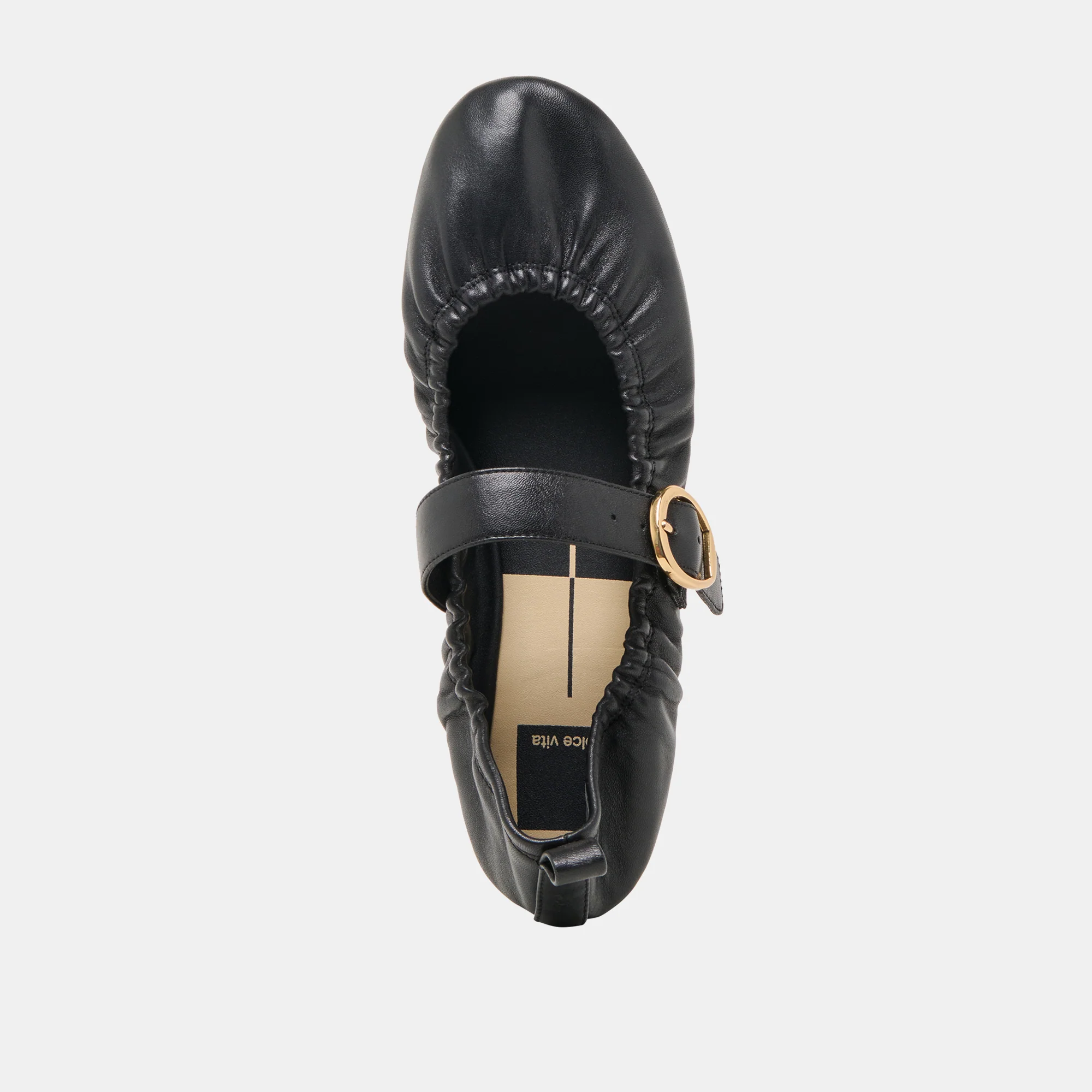 CAELY BALLET FLATS BLACK LEATHER 17 CAELY BALLET FLATS BLACK LEATHER