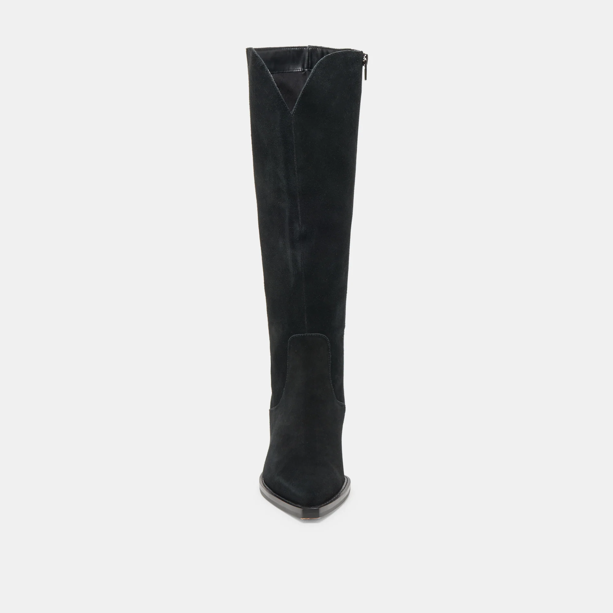 RAJ WIDE CALF BOOTS ONYX SUEDE 33 RAJ WIDE CALF BOOTS ONYX SUEDE