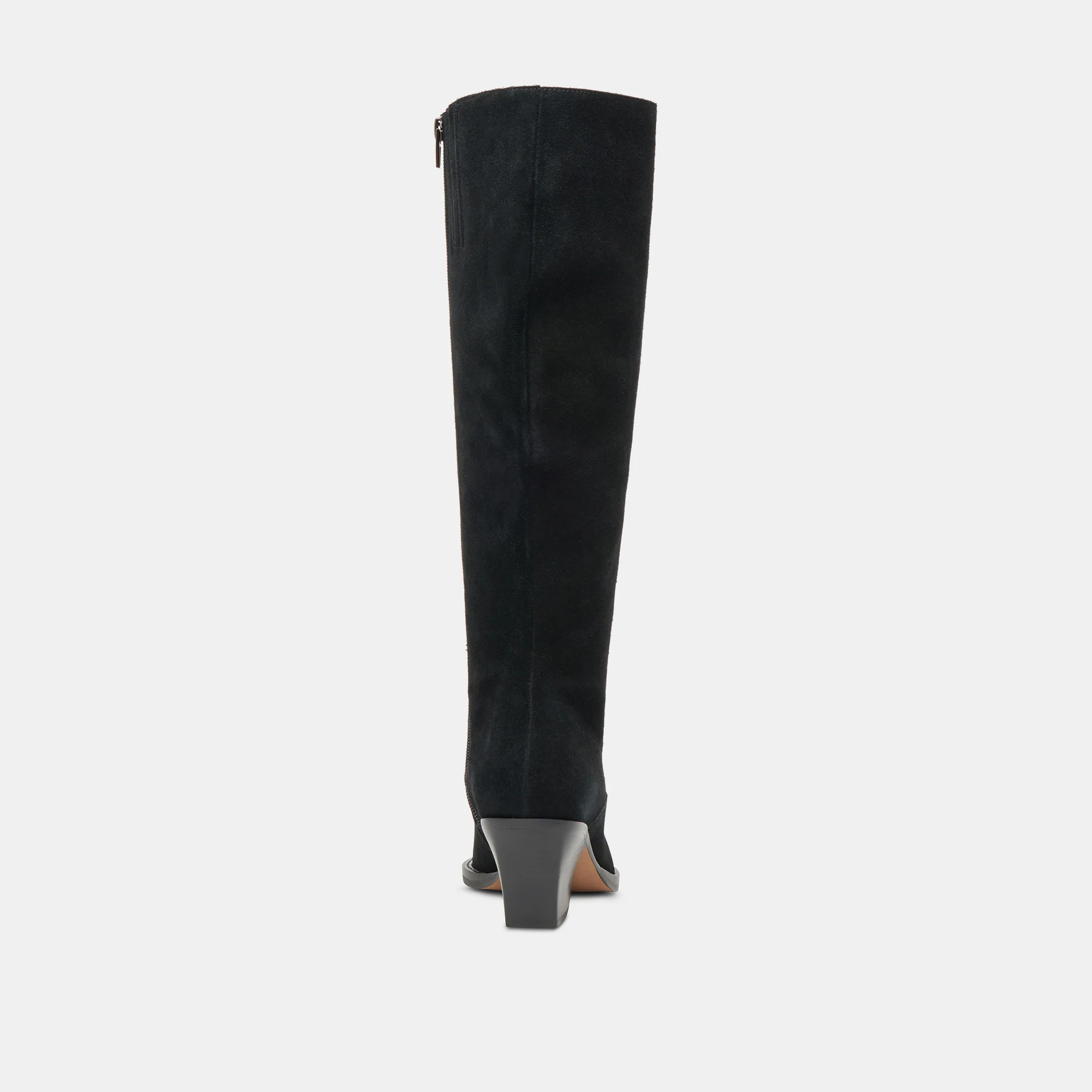RAJ WIDE CALF BOOTS ONYX SUEDE 34 RAJ WIDE CALF BOOTS ONYX SUEDE