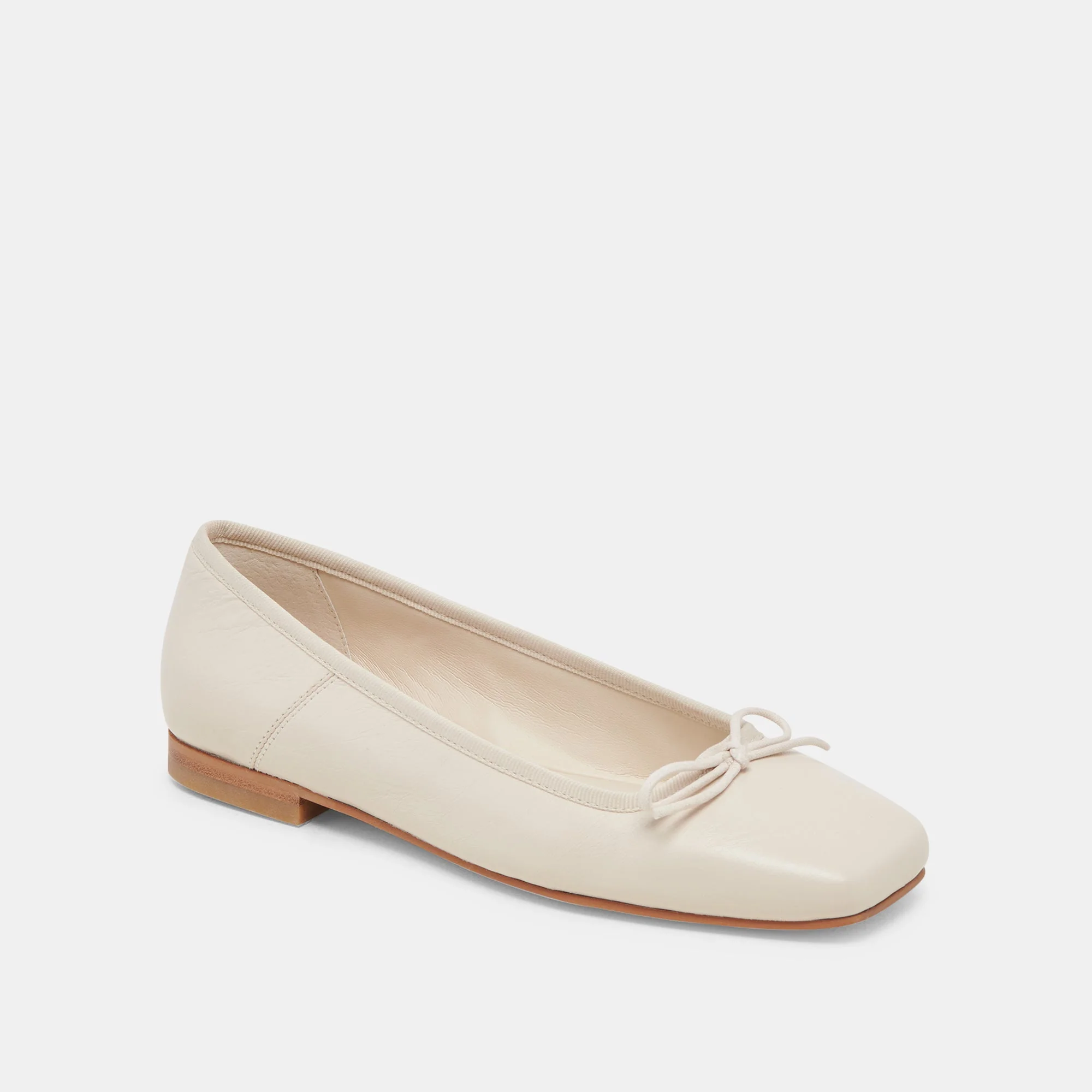 ANISA BALLET FLATS CREME CRINKLE PATENT - re:vita 13 ANISA BALLET FLATS CREME CRINKLE PATENT - re:vita