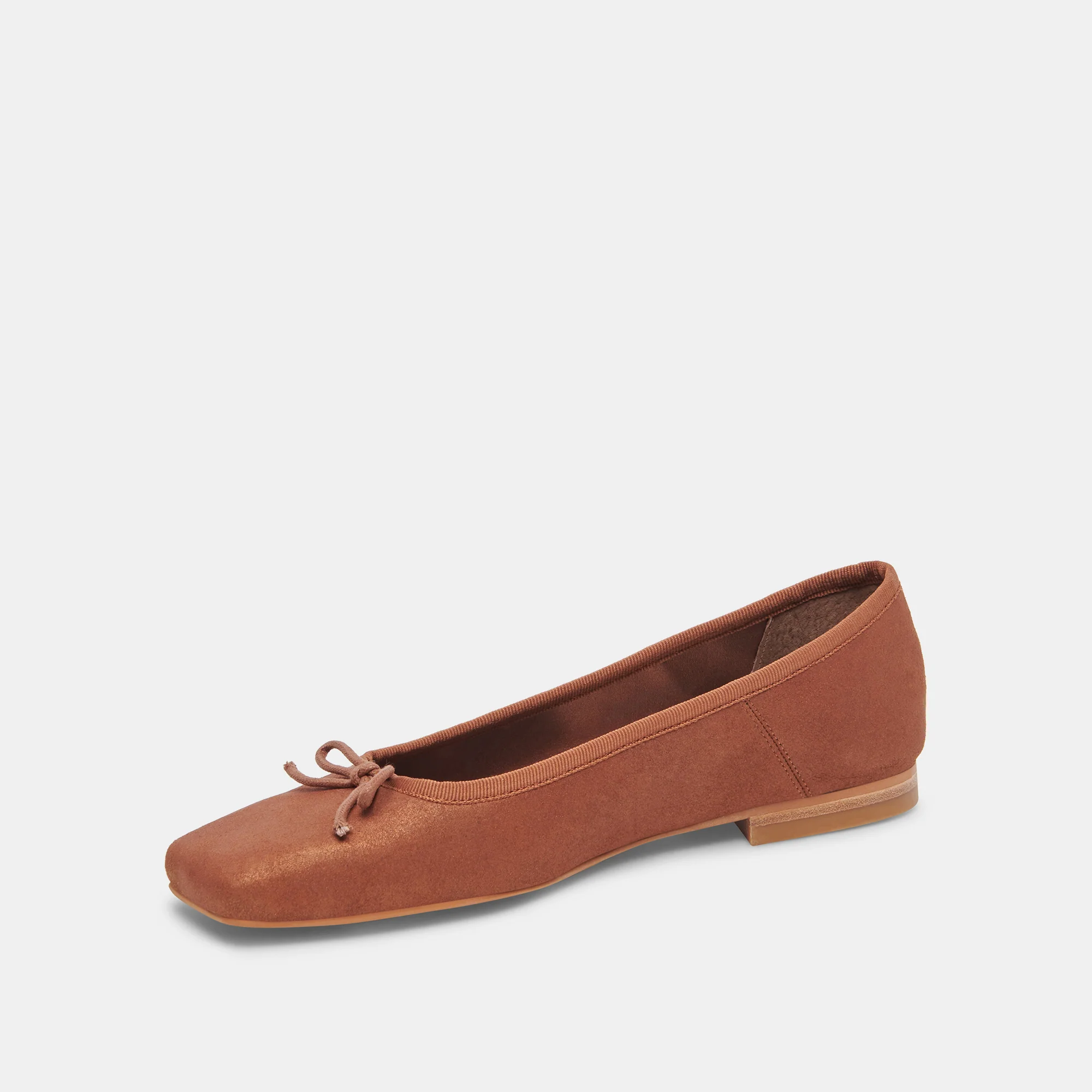 ANISA BALLET FLATS COPPER METALLIC SUEDE 27 ANISA BALLET FLATS COPPER METALLIC SUEDE