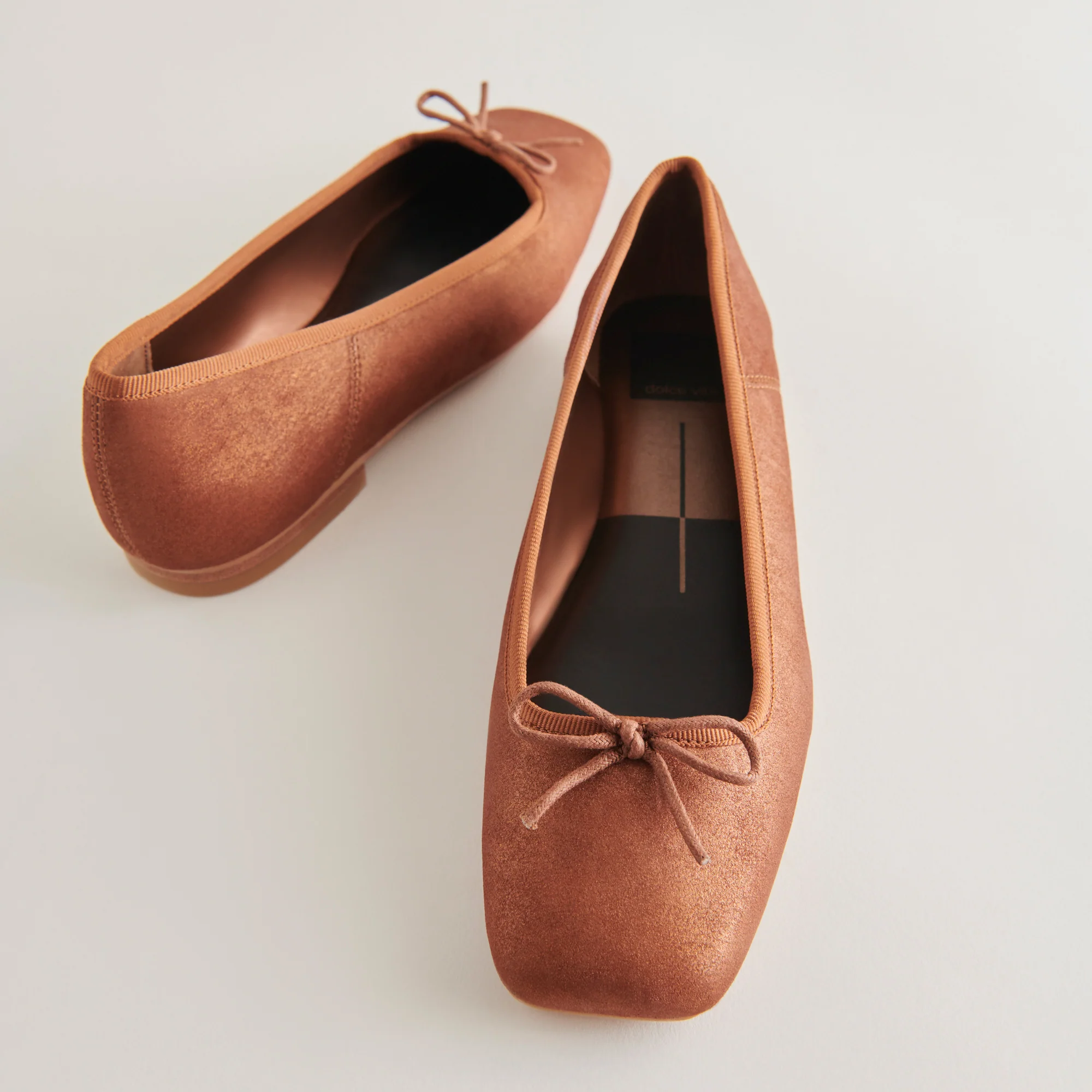 ANISA BALLET FLATS COPPER METALLIC SUEDE 23 ANISA BALLET FLATS COPPER METALLIC SUEDE