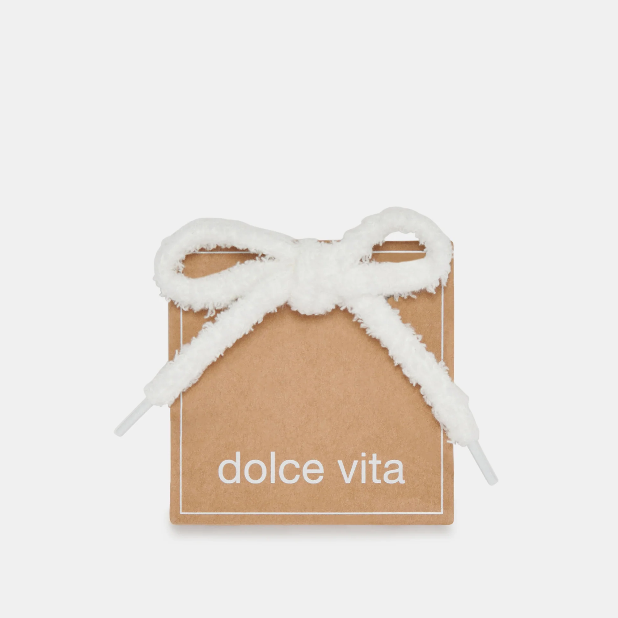 FUZZY LACE WHITE