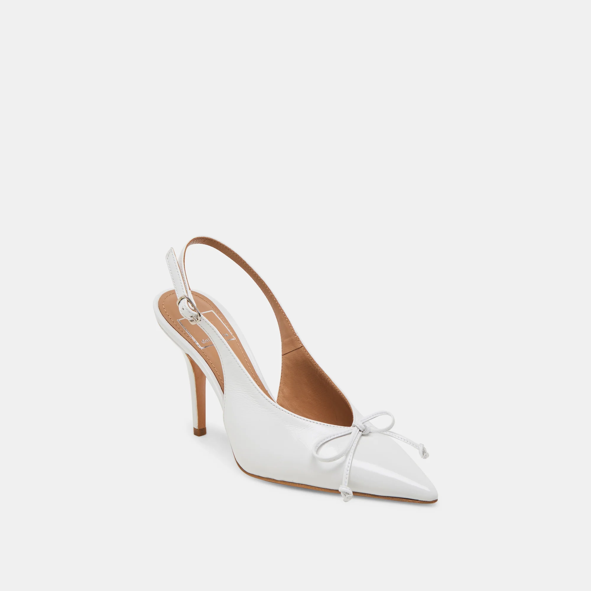 GEENA HEELS WHITE LEATHER 11 GEENA HEELS WHITE LEATHER