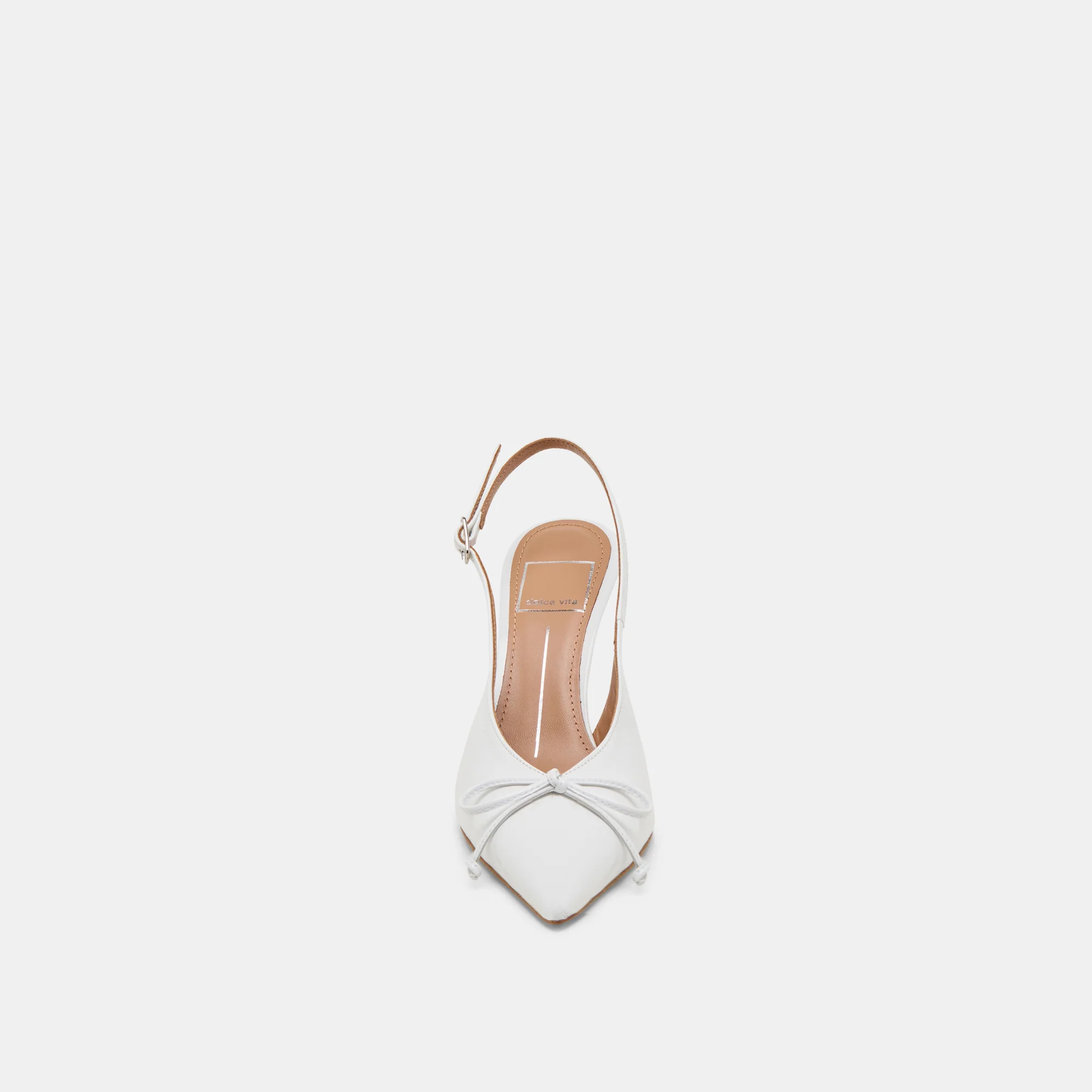 GEENA HEELS WHITE LEATHER 15 GEENA HEELS WHITE LEATHER