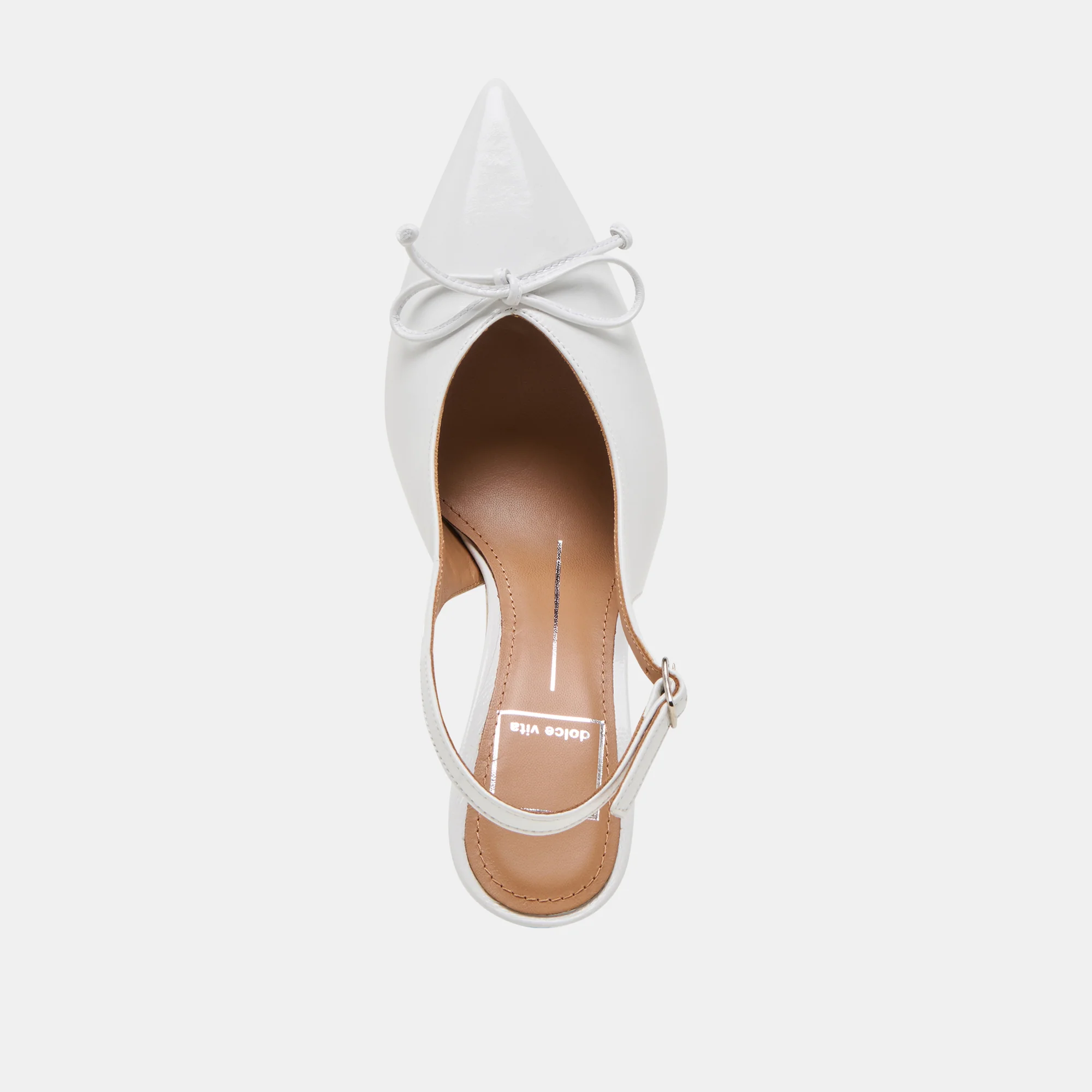 GEENA HEELS WHITE LEATHER 17 GEENA HEELS WHITE LEATHER
