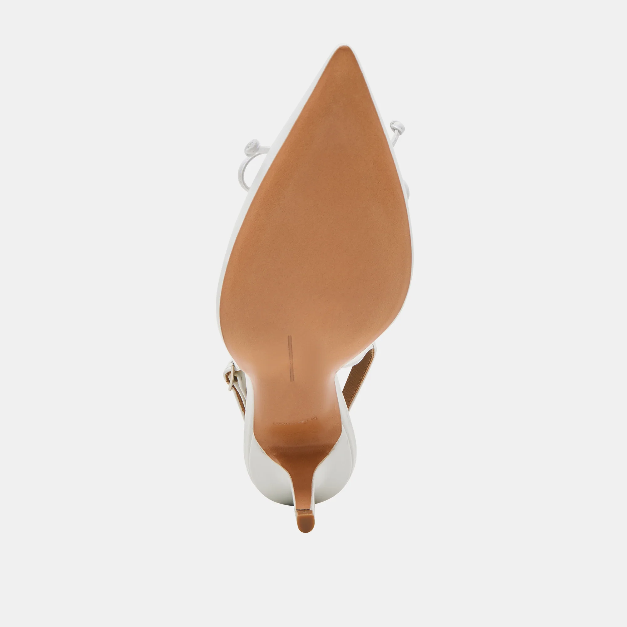 GEENA HEELS WHITE LEATHER 18 GEENA HEELS WHITE LEATHER