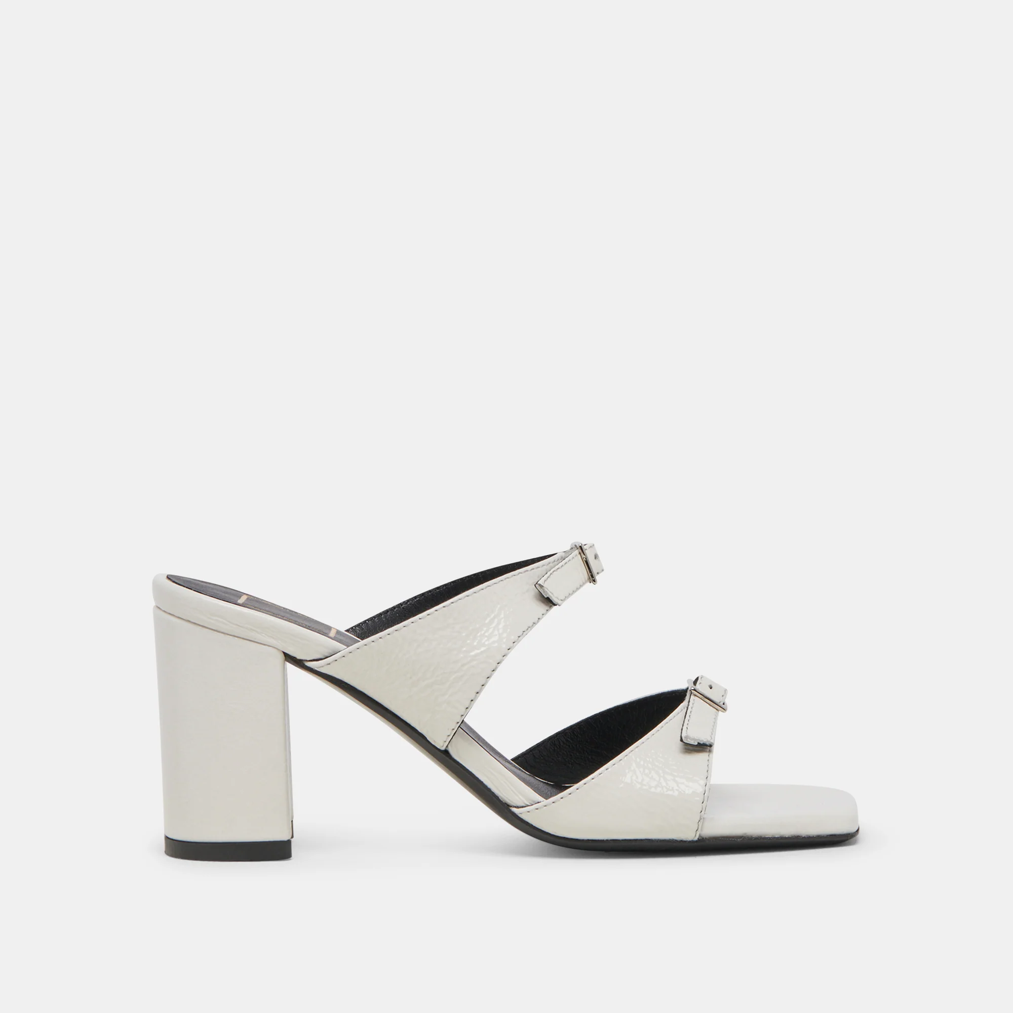 SHANE HEELS OFF WHITE CRINKLE PATENT 1 SHANE HEELS OFF WHITE CRINKLE PATENT