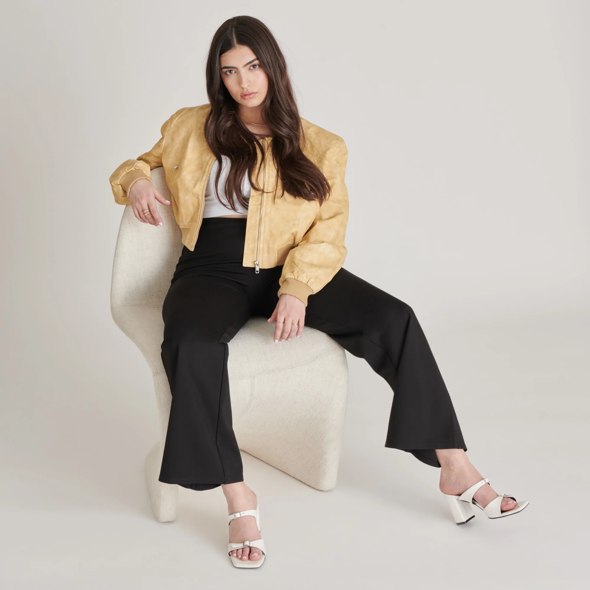 SHANE HEELS OFF WHITE CRINKLE PATENT 18 SHANE HEELS OFF WHITE CRINKLE PATENT