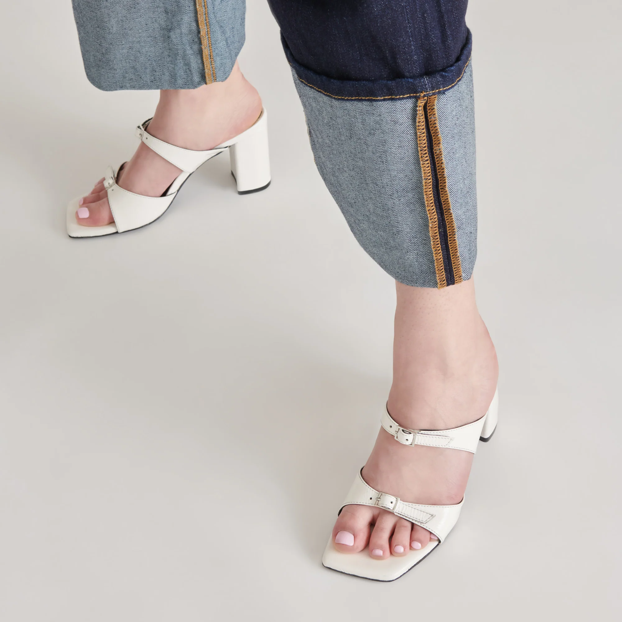 SHANE HEELS OFF WHITE CRINKLE PATENT 19 SHANE HEELS OFF WHITE CRINKLE PATENT
