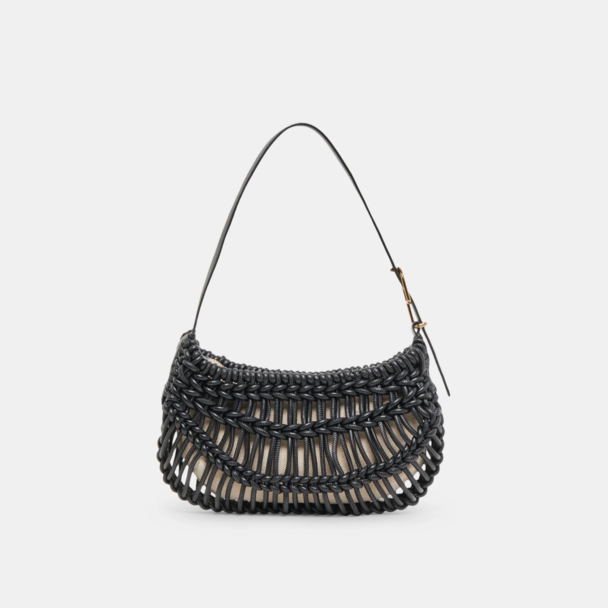 CANNES SHOULDER BAG BLACK STELLA