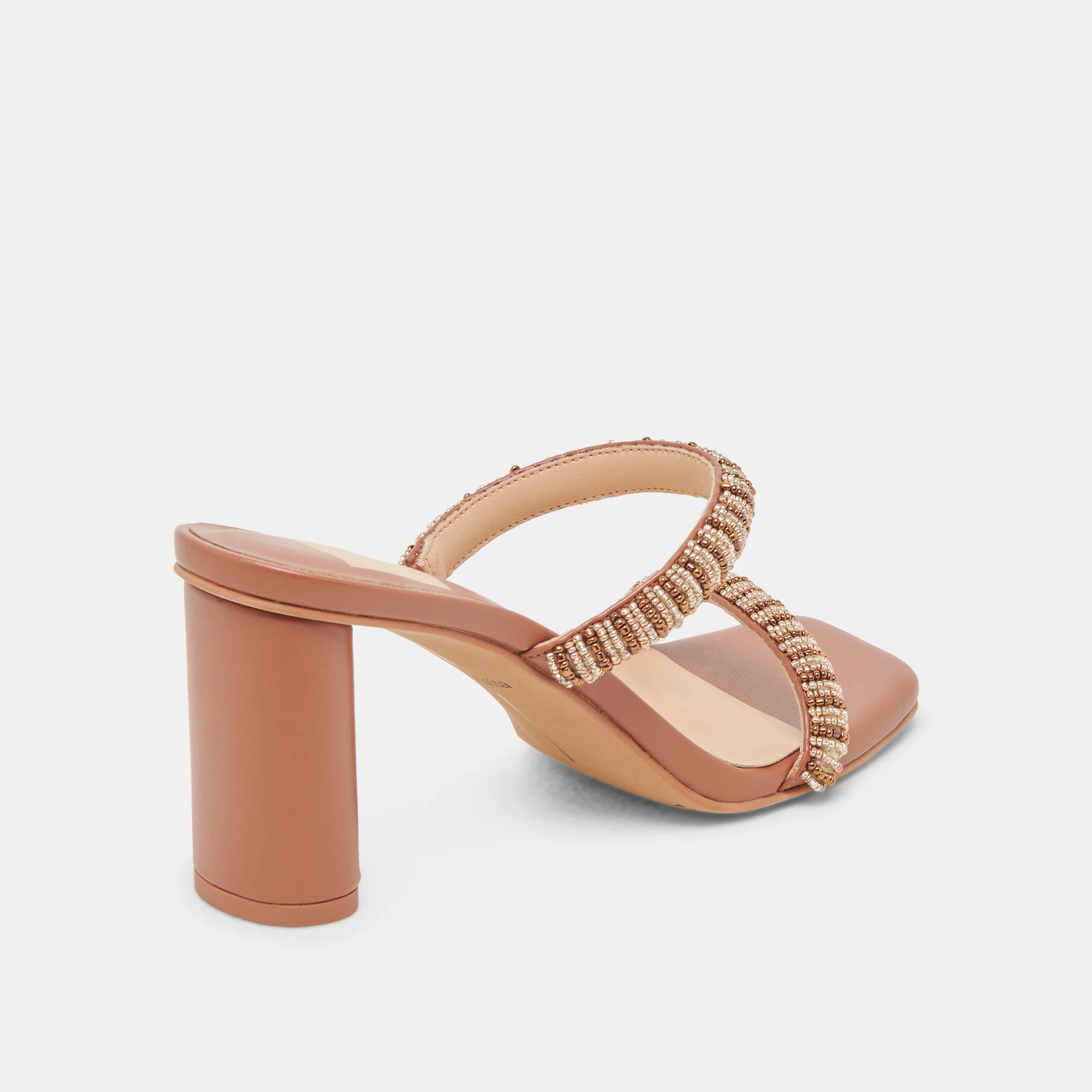 NOLAH HEELS TAN MULTI BEADS 12 NOLAH HEELS TAN MULTI BEADS