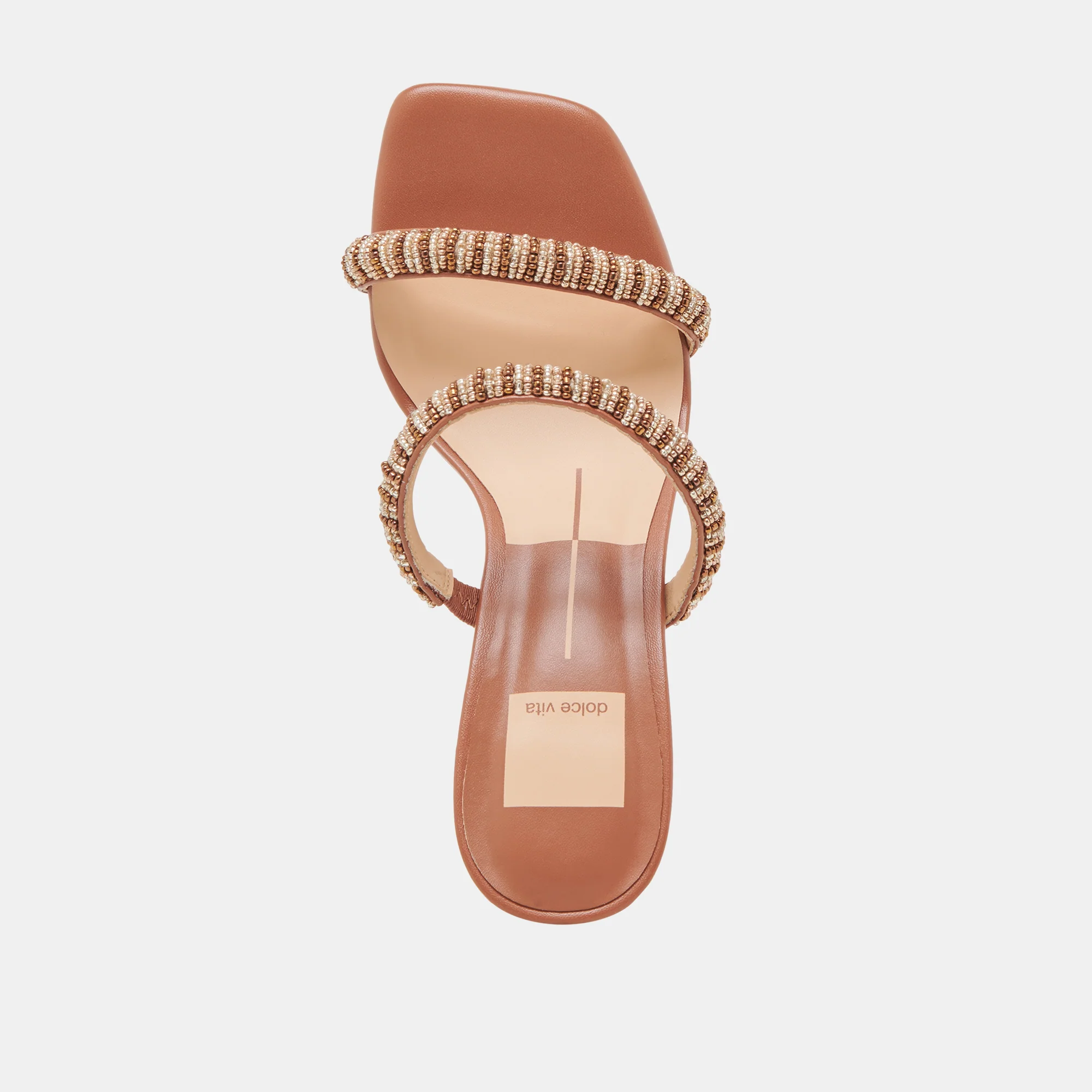 NOLAH HEELS TAN MULTI BEADS 17 NOLAH HEELS TAN MULTI BEADS